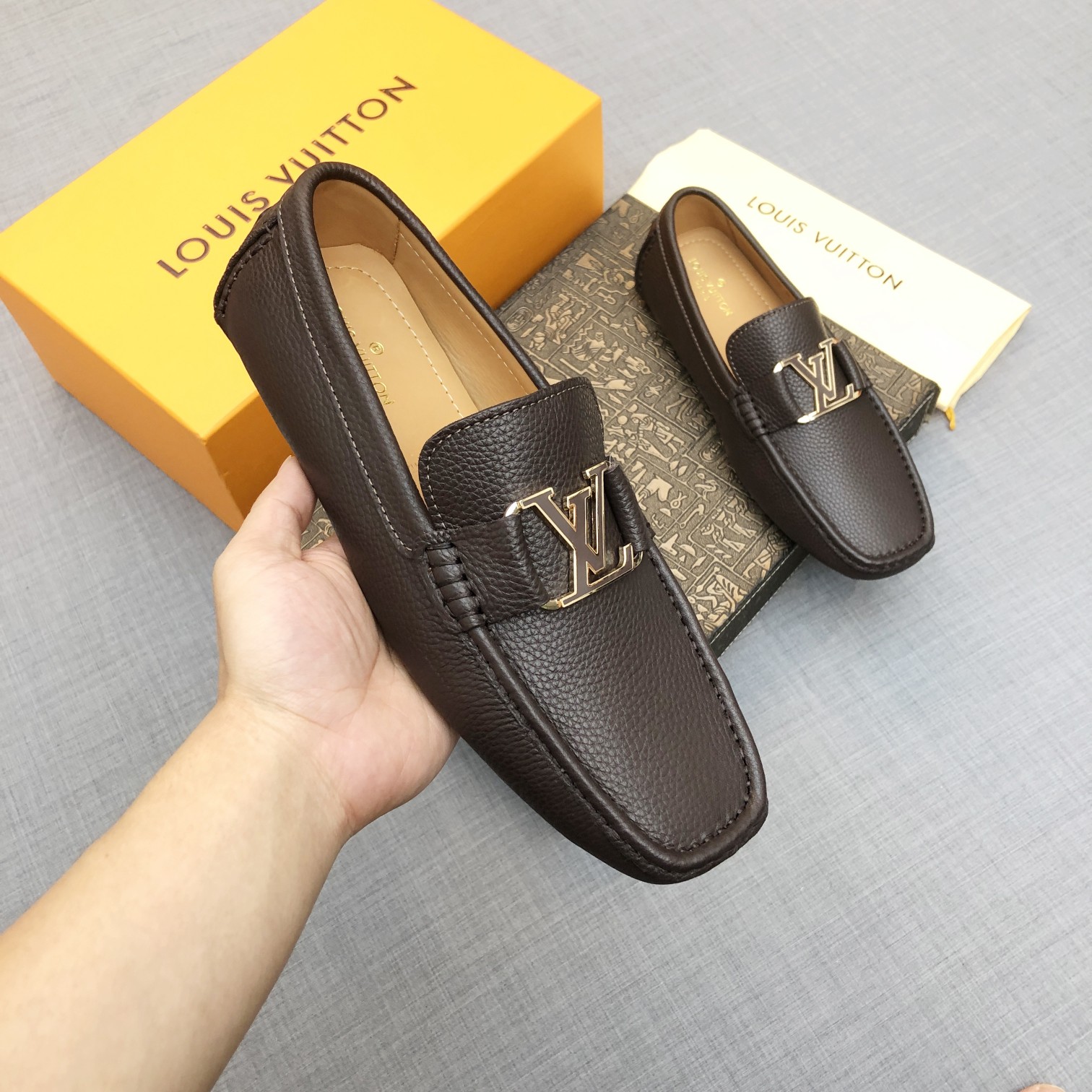 Louis Vuitton Mens Loafers Shoes-0023 38-45