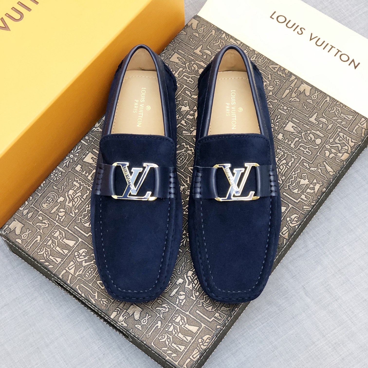 Louis Vuitton Mens Loafers Shoes-0027 38-45