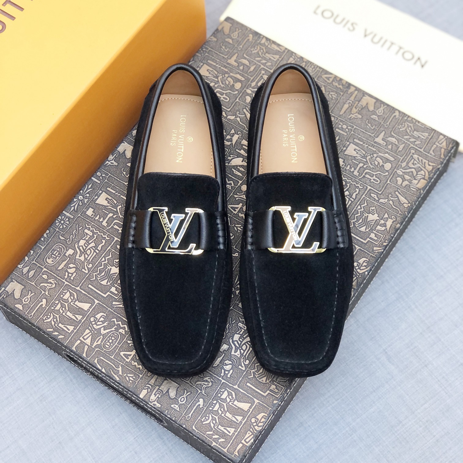 Louis Vuitton Mens Loafers Shoes-0028 38-45