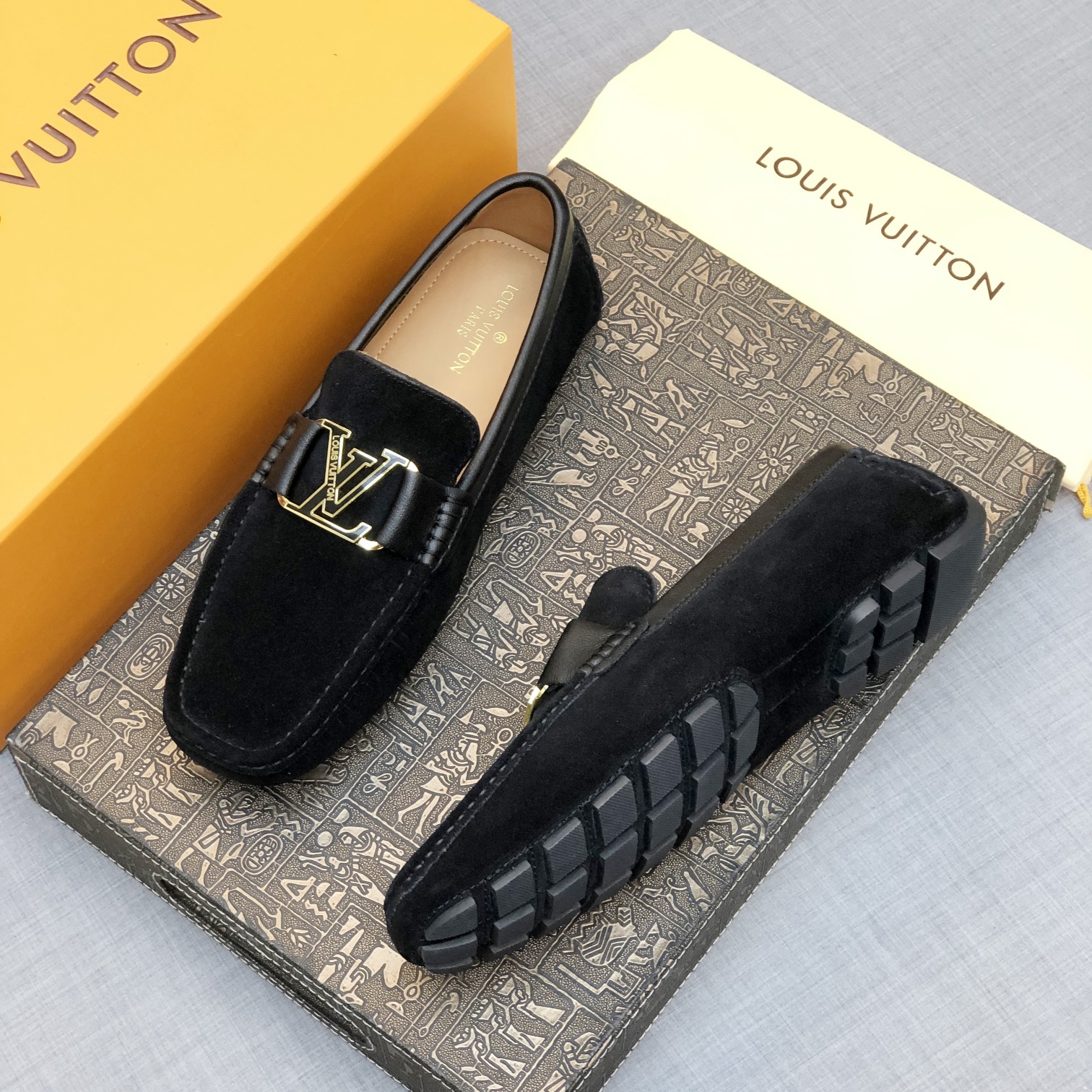 Louis Vuitton Mens Loafers Shoes-0028 38-45