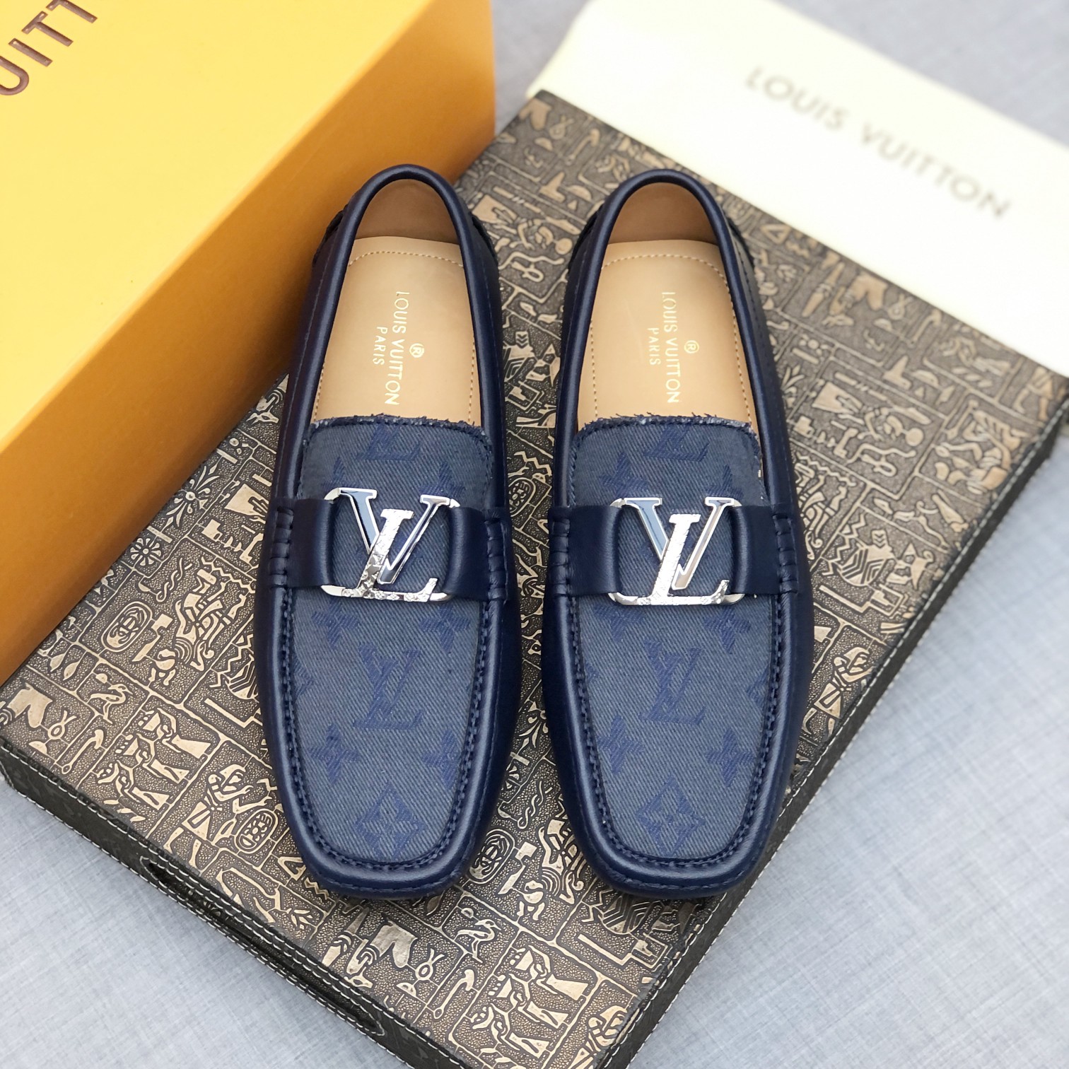 Louis Vuitton Mens Loafers Shoes-0031 38-45