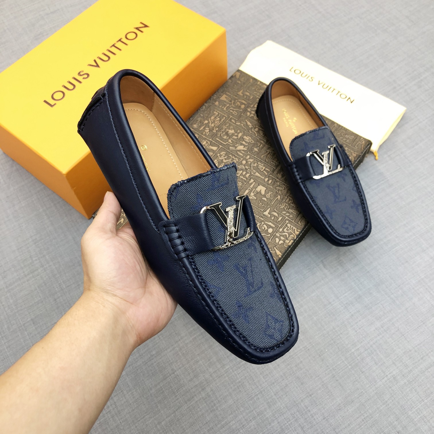 Louis Vuitton Mens Loafers Shoes-0031 38-45