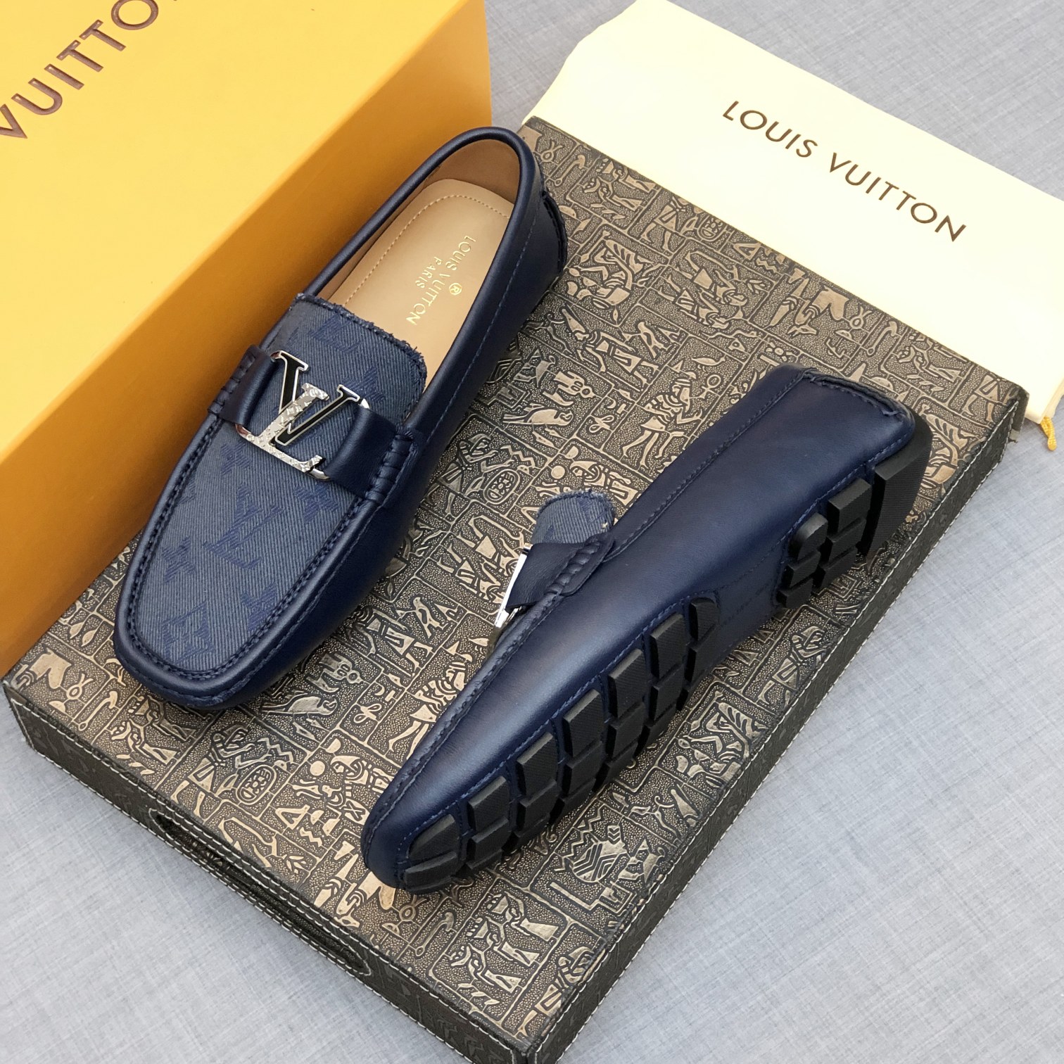 Louis Vuitton Mens Loafers Shoes-0031 38-45