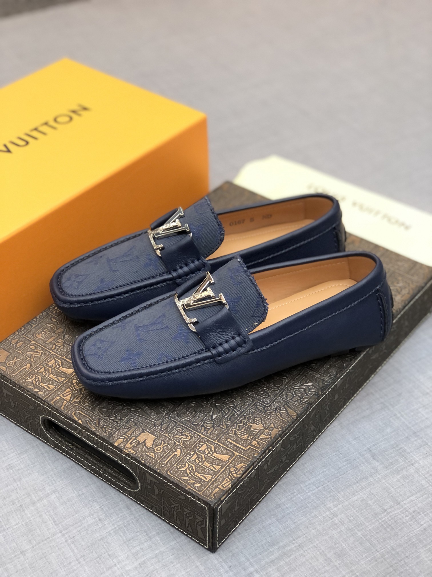Louis Vuitton Mens Loafers Shoes-0031 38-45