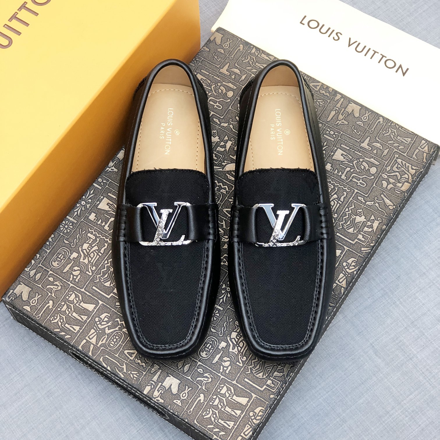 Louis Vuitton Mens Loafers Shoes-0032 38-45