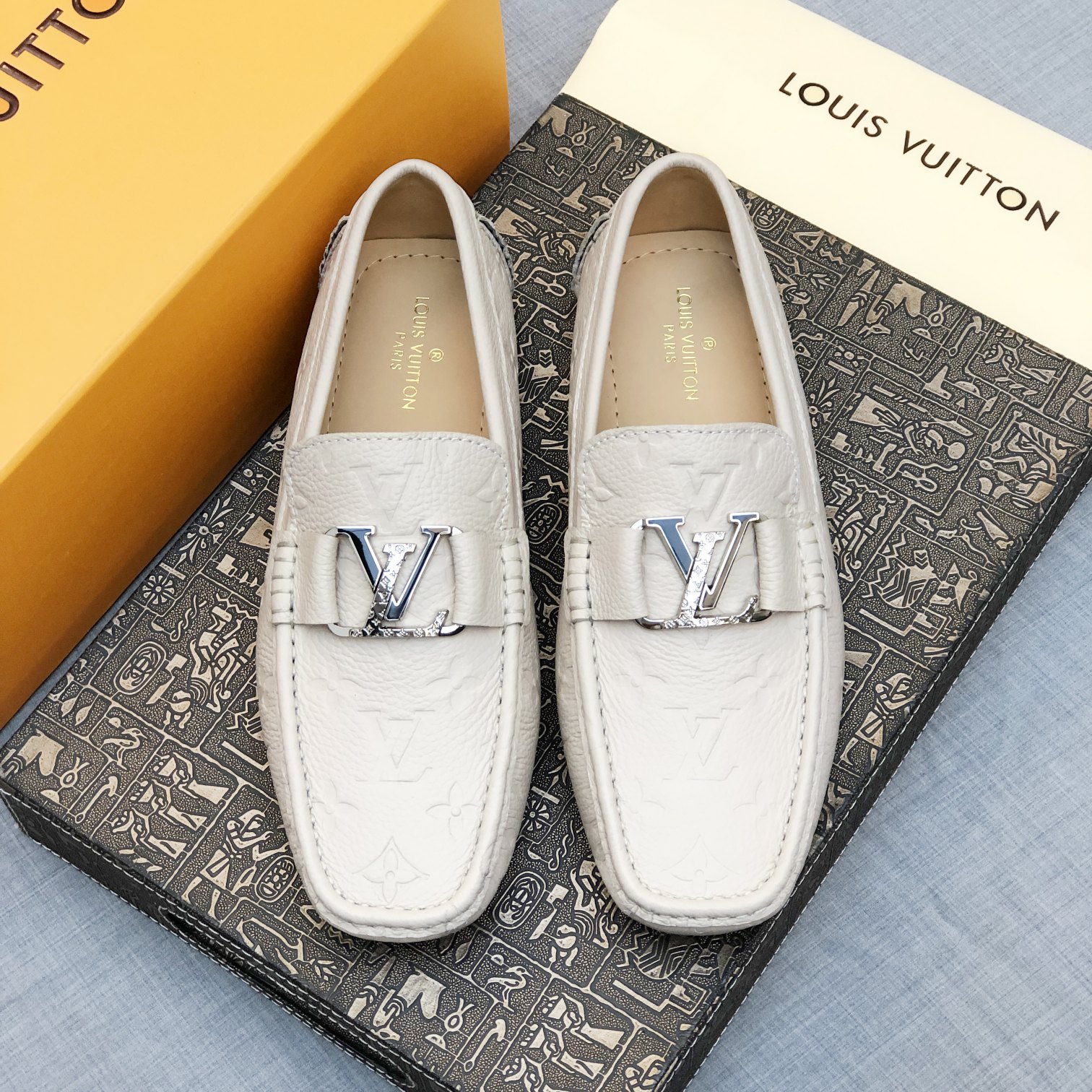 Louis Vuitton Mens Loafers Shoes-0033 38-45