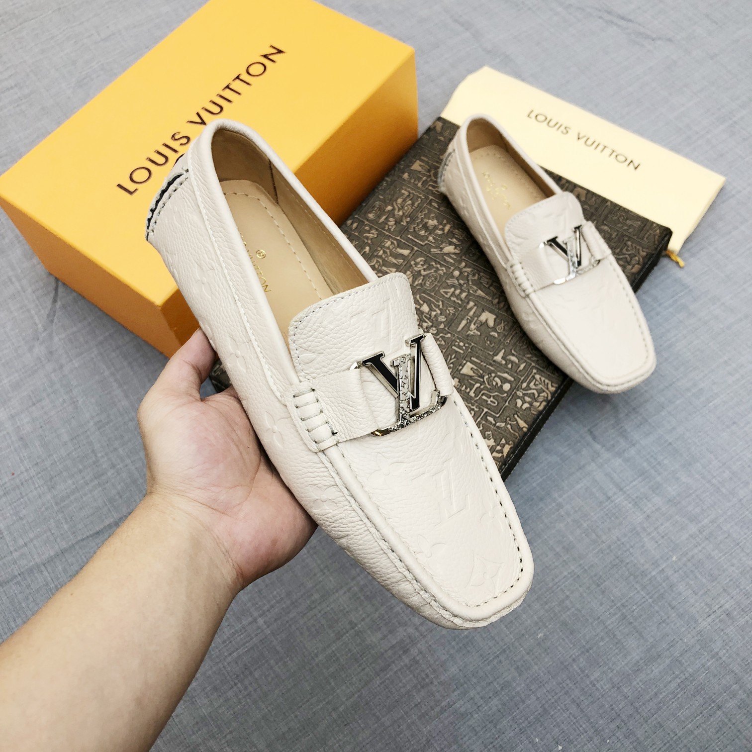 Louis Vuitton Mens Loafers Shoes-0033 38-45