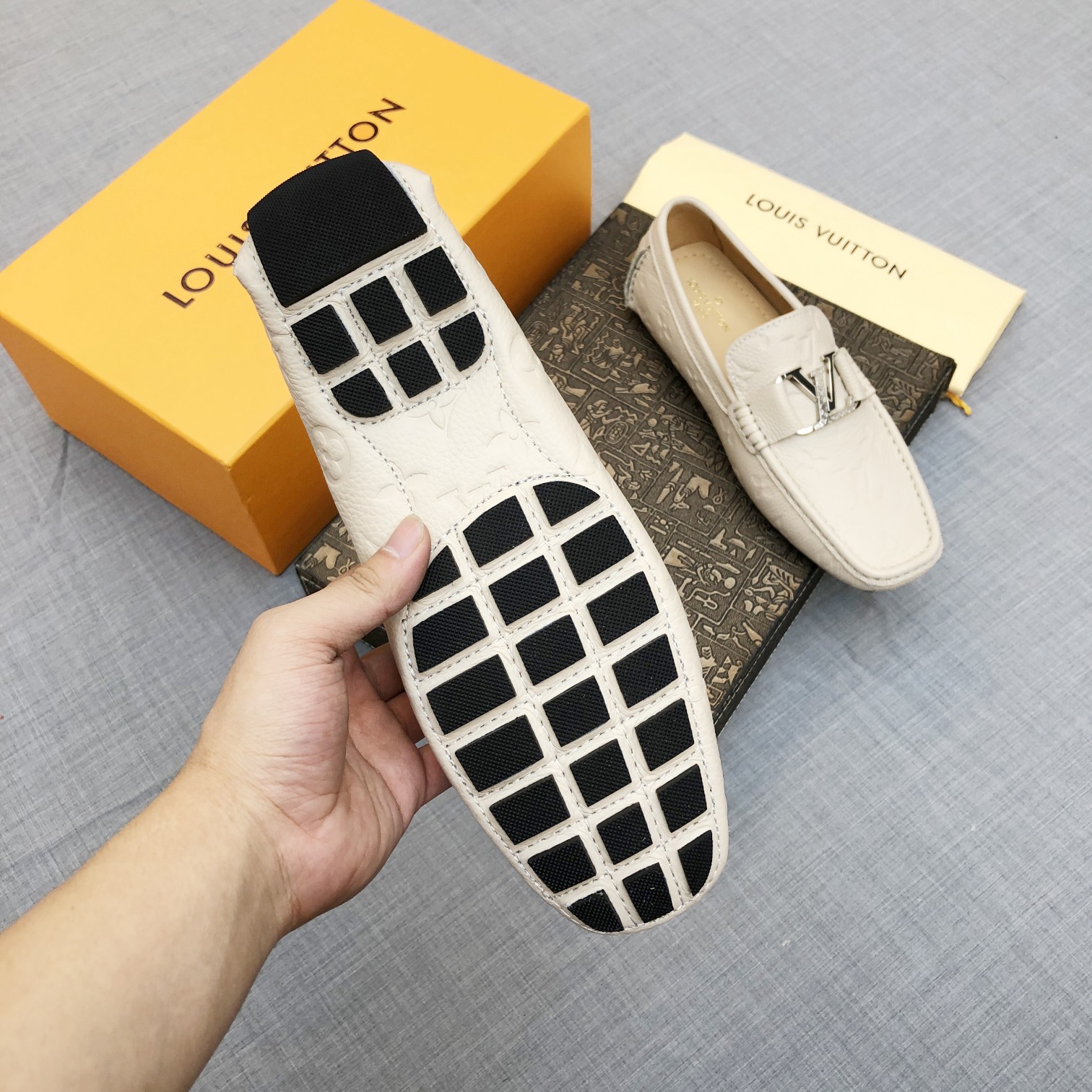 Louis Vuitton Mens Loafers Shoes-0033 38-45