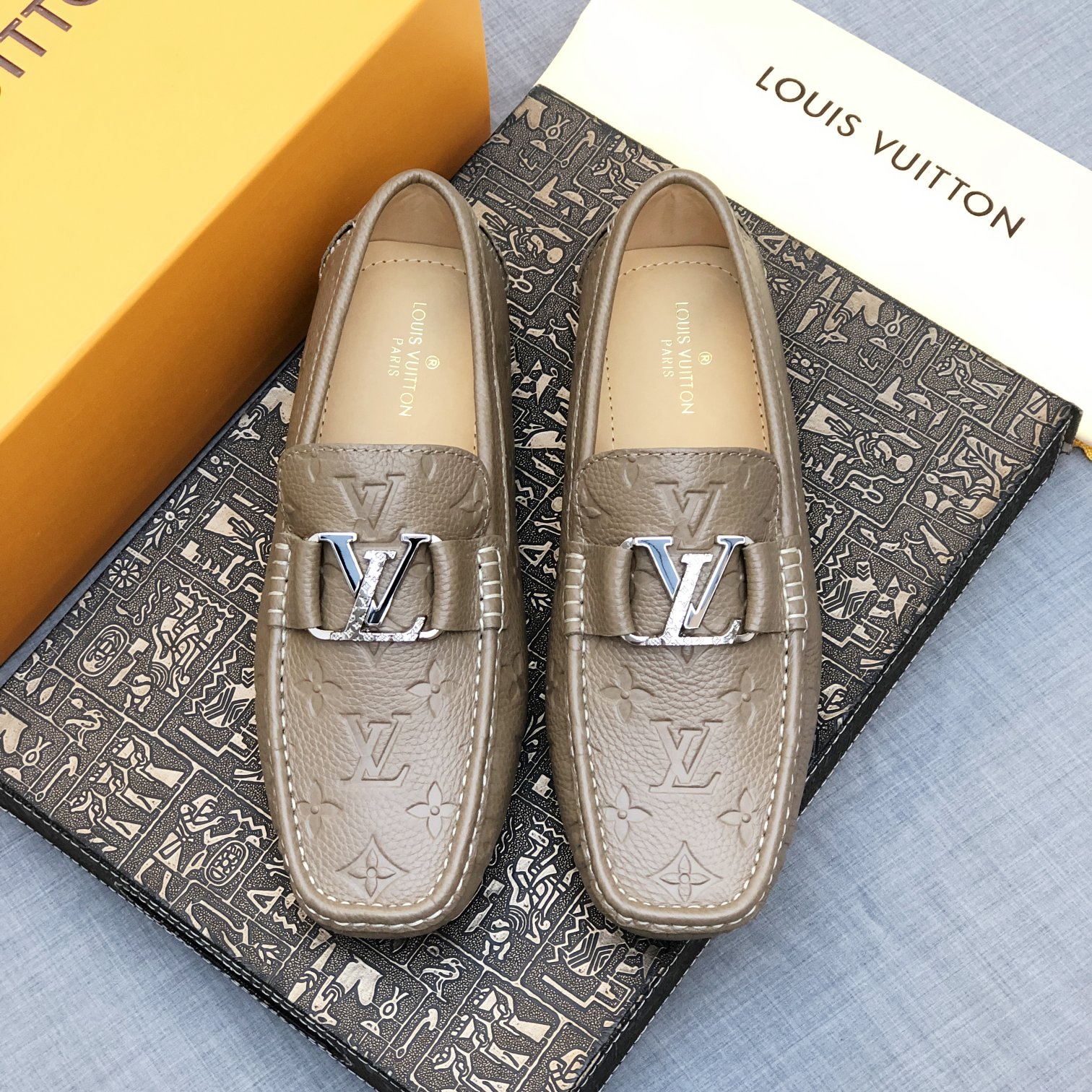 Louis Vuitton Mens Loafers Shoes-0034 38-45