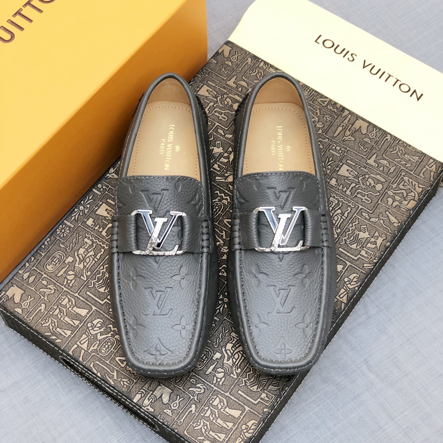 Louis Vuitton Mens Loafers Shoes-0035 38-45