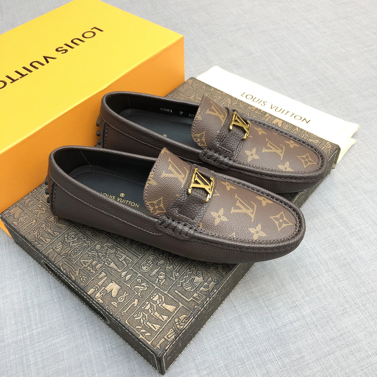 Louis Vuitton Mens Loafers Shoes-0038 38-45