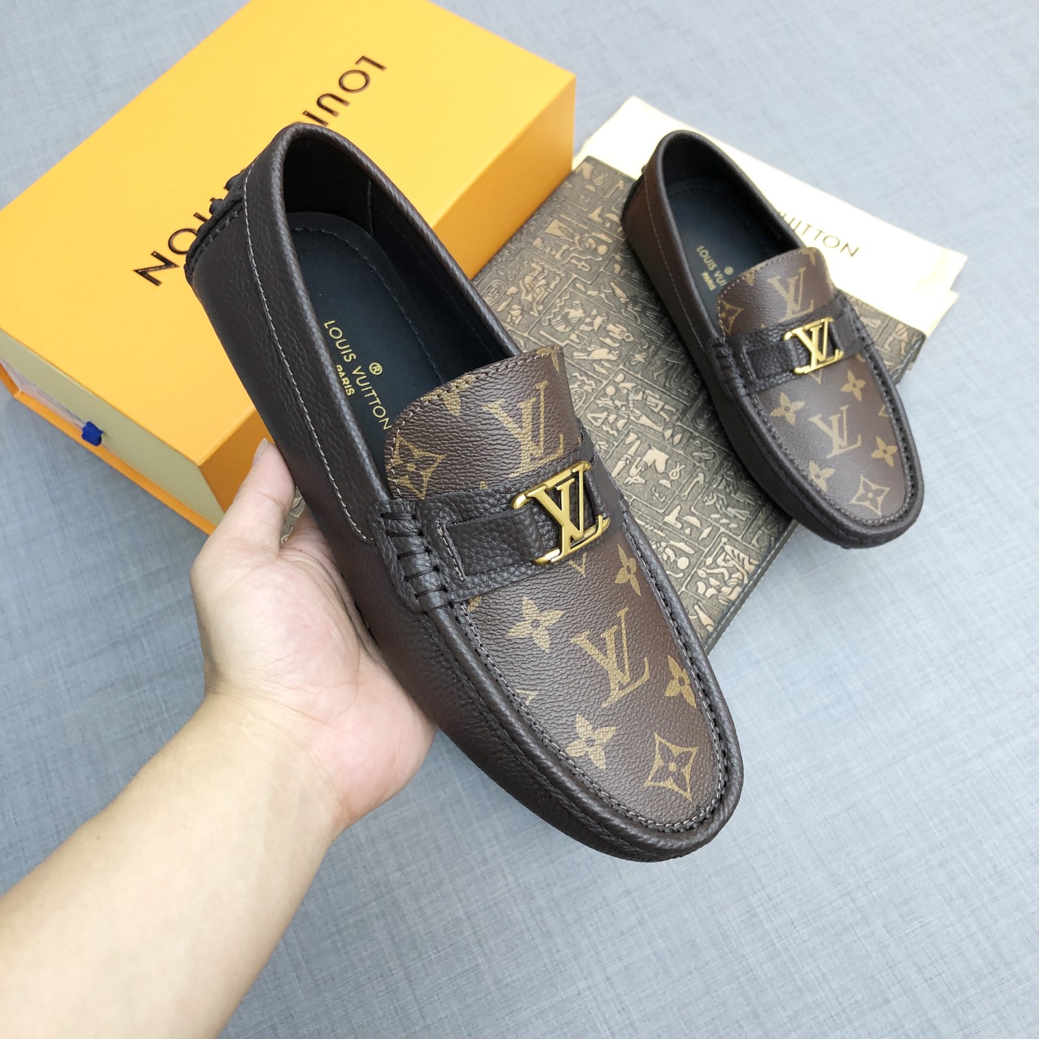 Louis Vuitton Mens Loafers Shoes-0038 38-45