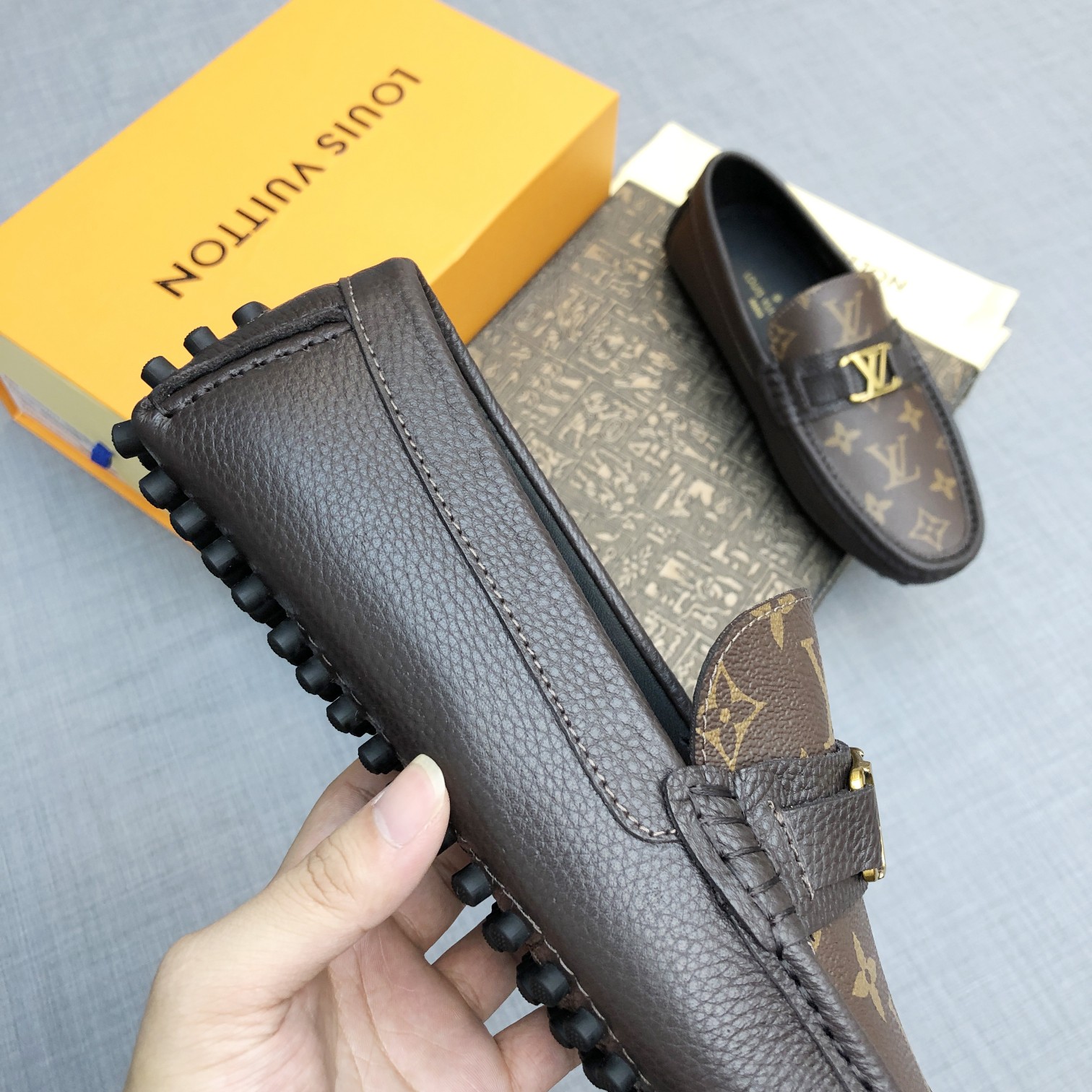 Louis Vuitton Mens Loafers Shoes-0038 38-45