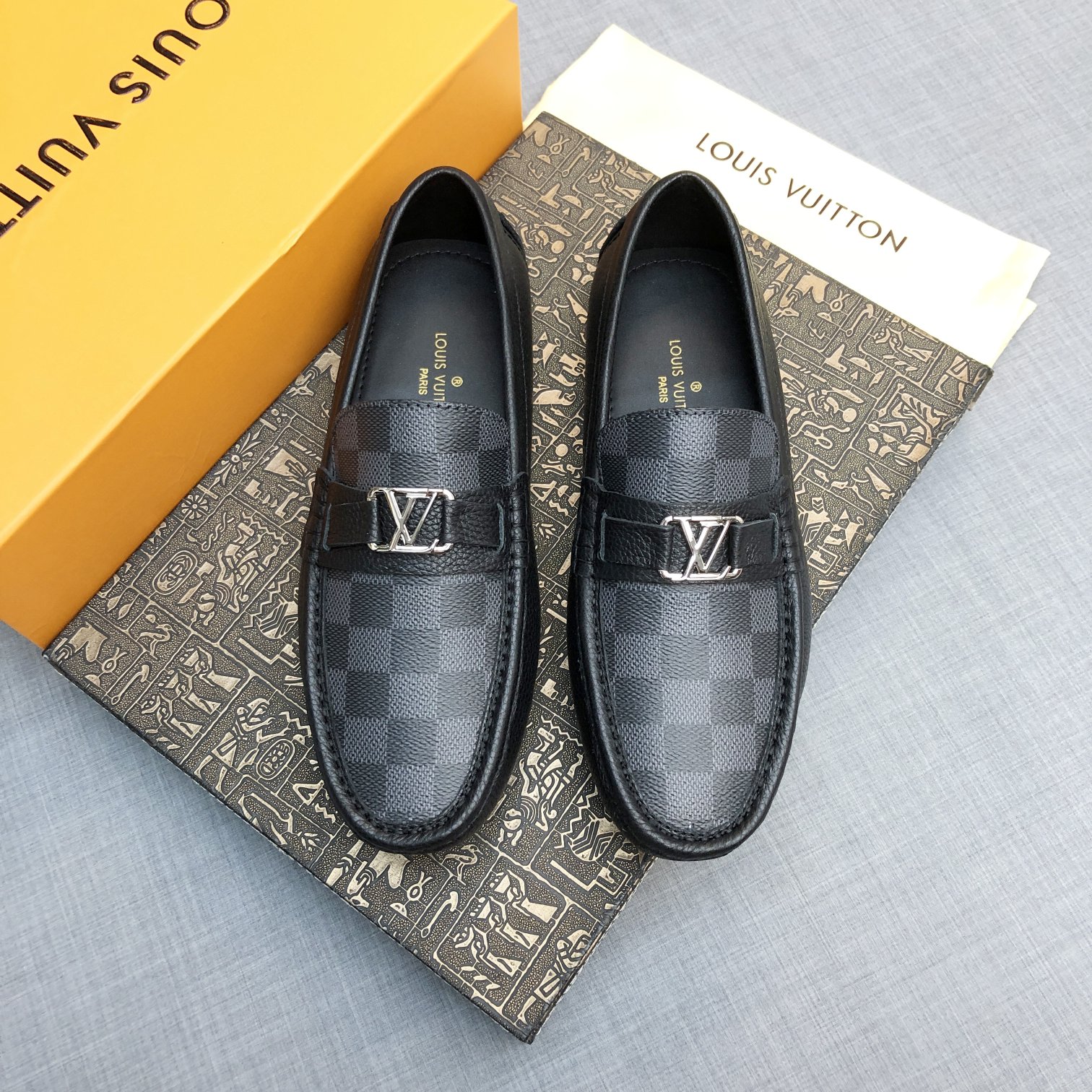 Louis Vuitton Mens Loafers Shoes-0040 38-45