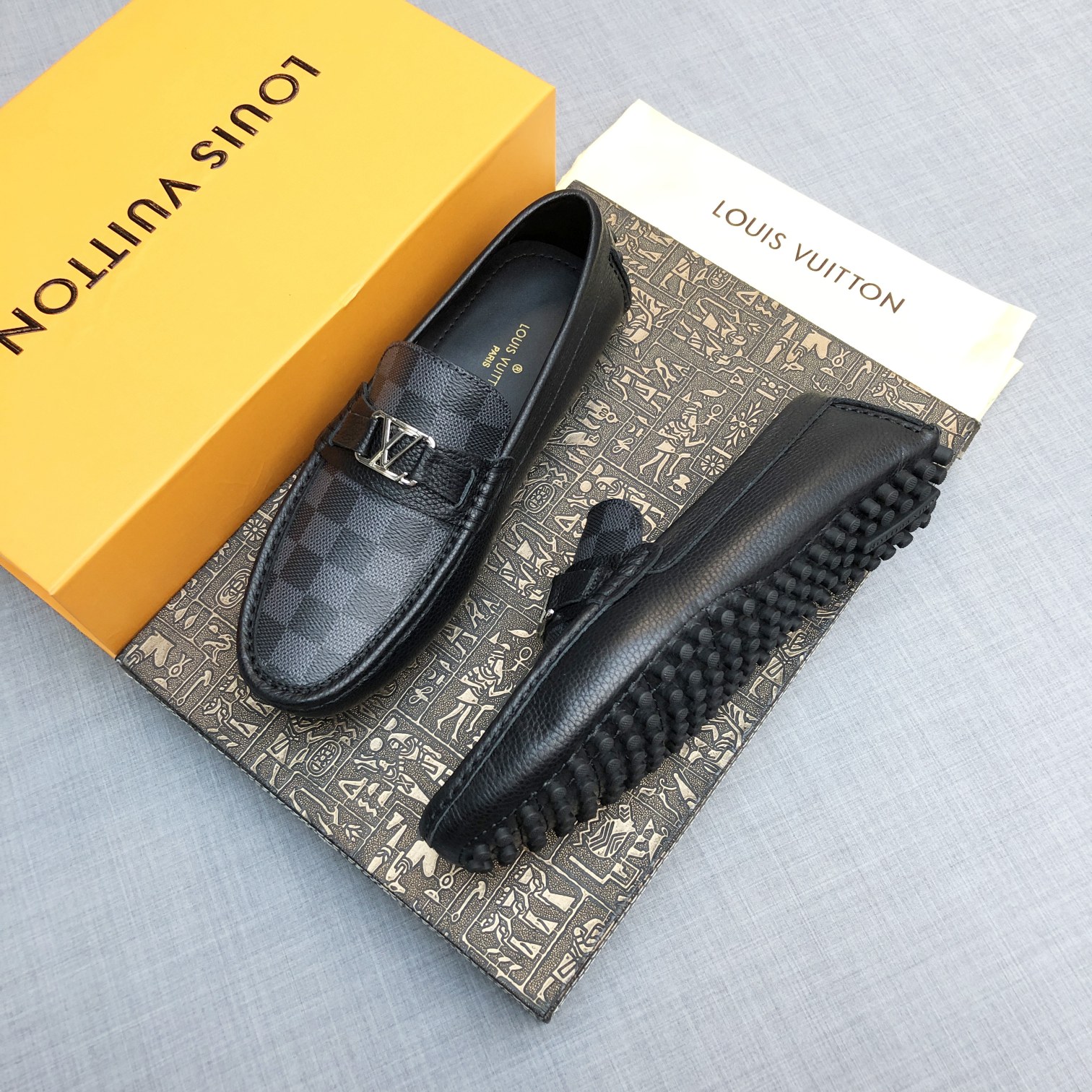 Louis Vuitton Mens Loafers Shoes-0041 38-45
