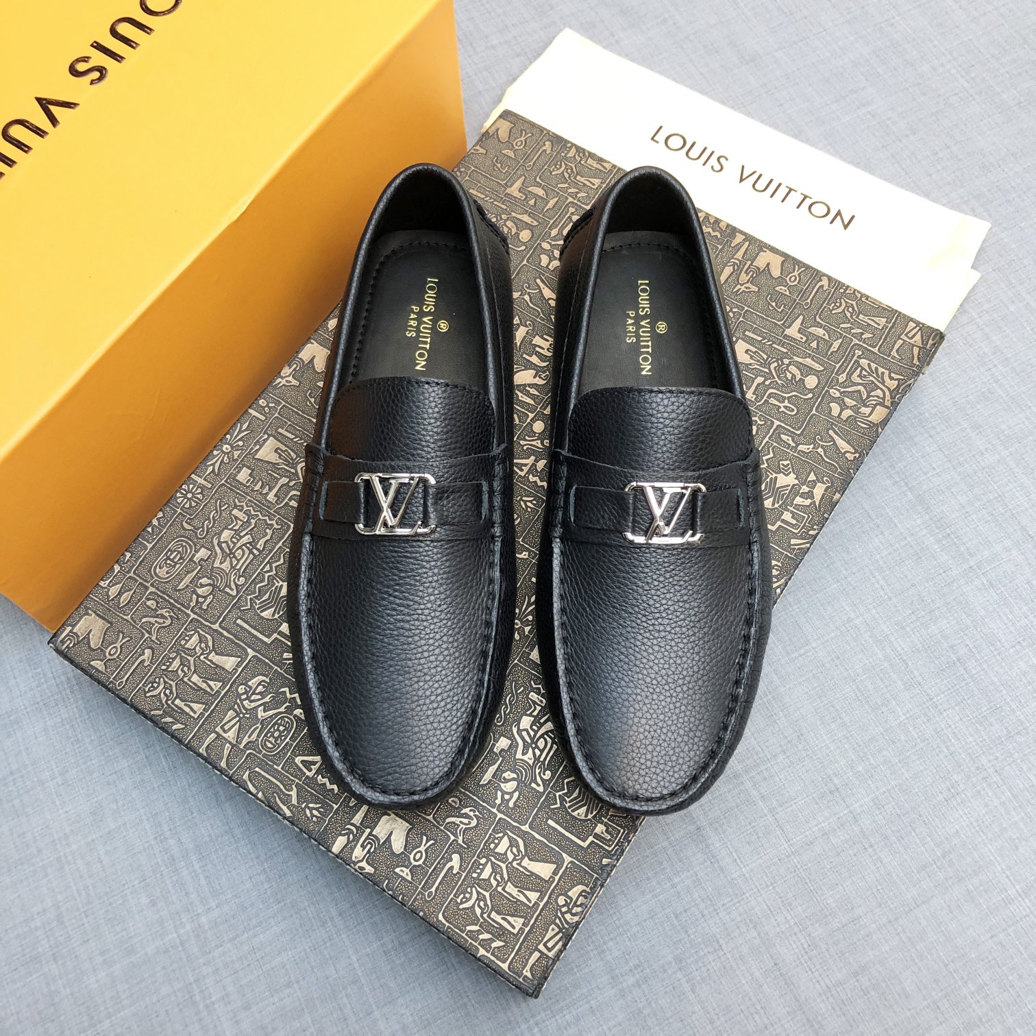Louis Vuitton Mens Loafers Shoes-0043 38-45