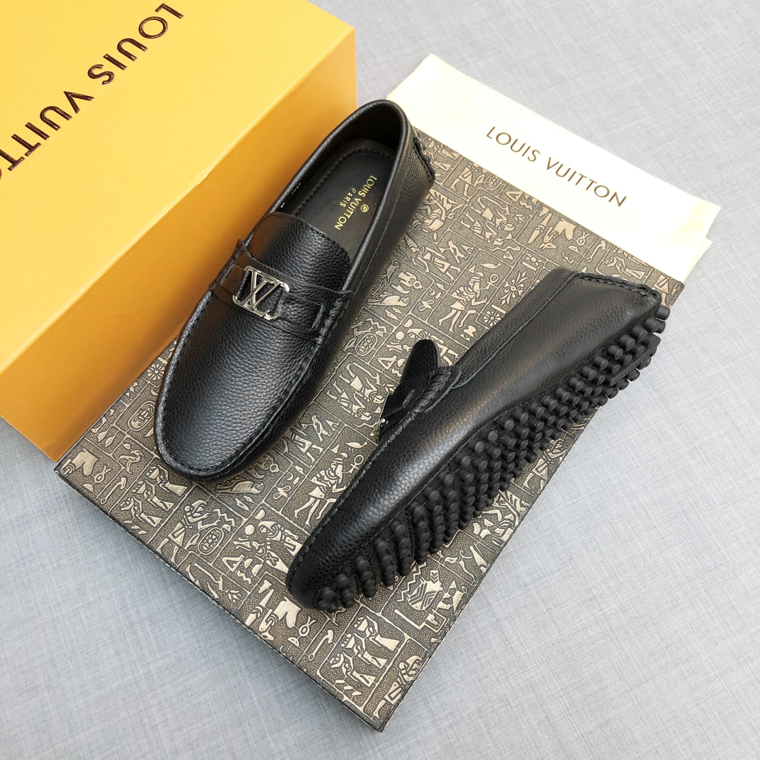 Louis Vuitton Mens Loafers Shoes-0043 38-45