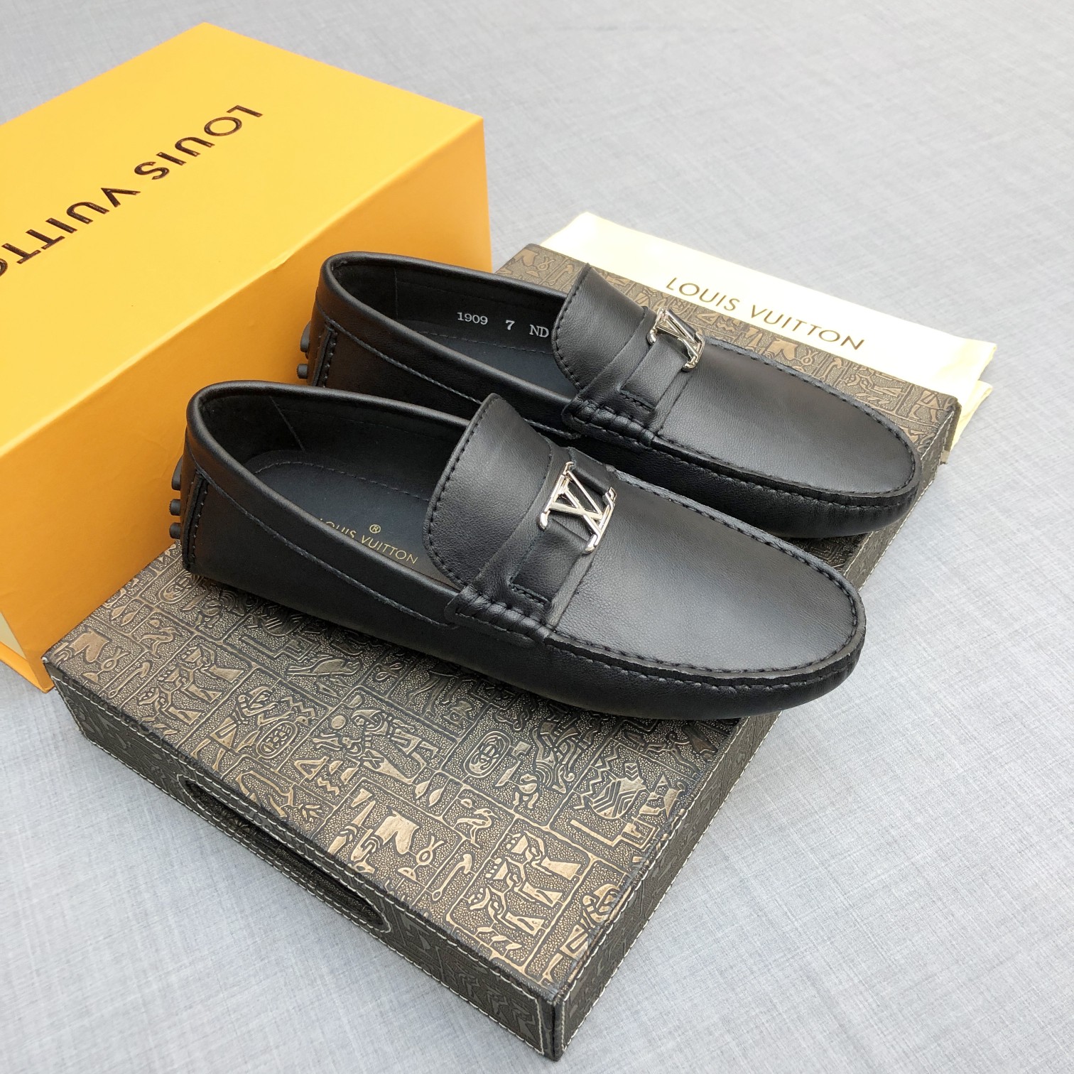 Louis Vuitton Mens Loafers Shoes-0044 38-45