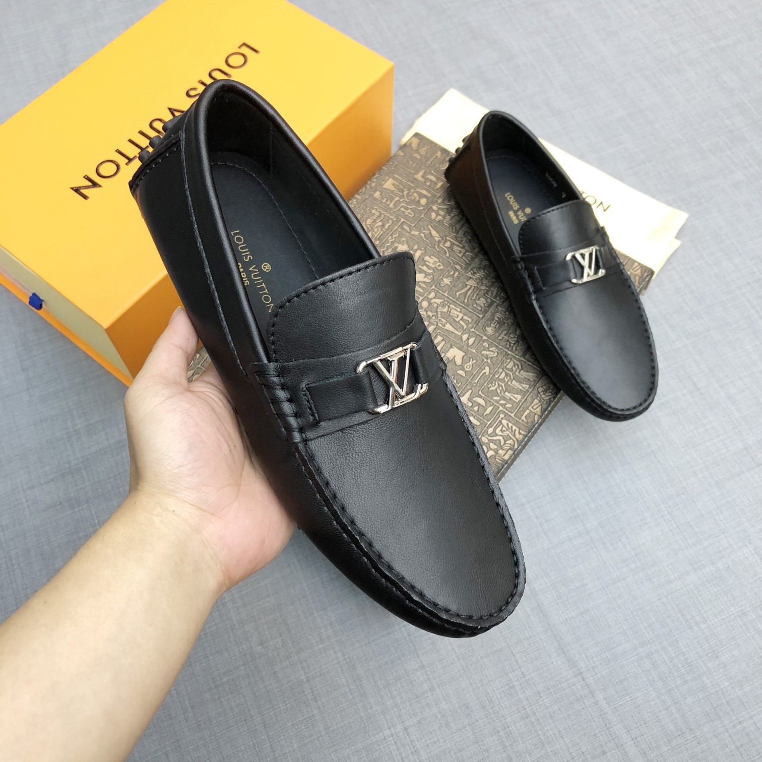 Louis Vuitton Mens Loafers Shoes-0044 38-45