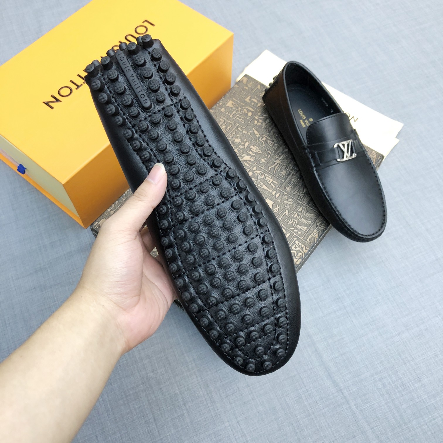 Louis Vuitton Mens Loafers Shoes-0044 38-45