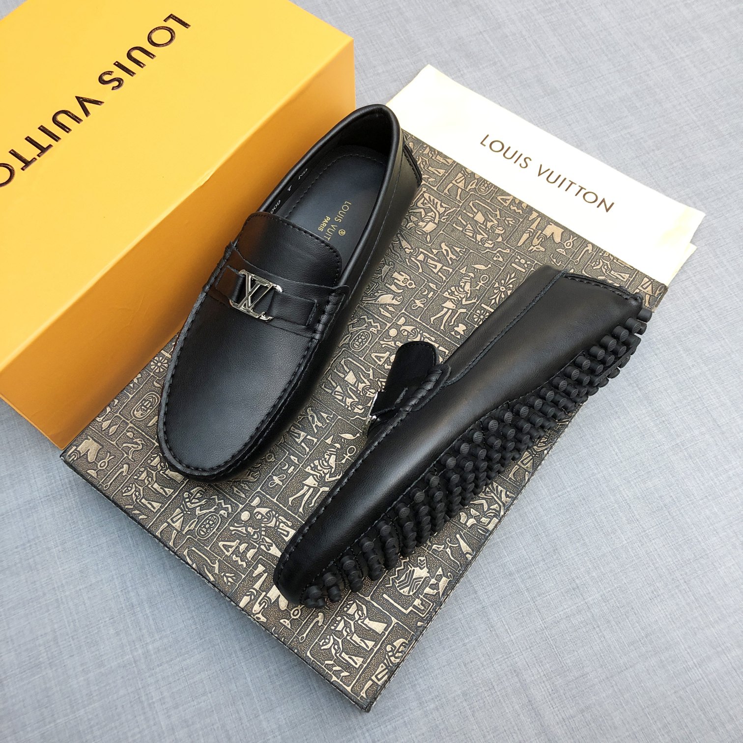Louis Vuitton Mens Loafers Shoes-0044 38-45
