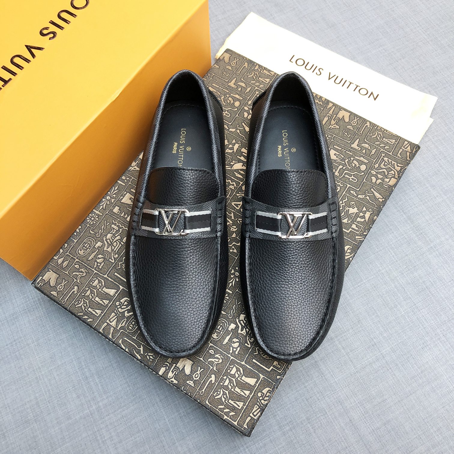 Louis Vuitton Mens Loafers Shoes-0045 38-45