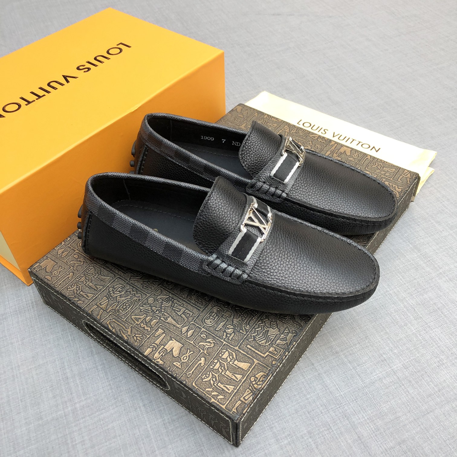 Louis Vuitton Mens Loafers Shoes-0045 38-45