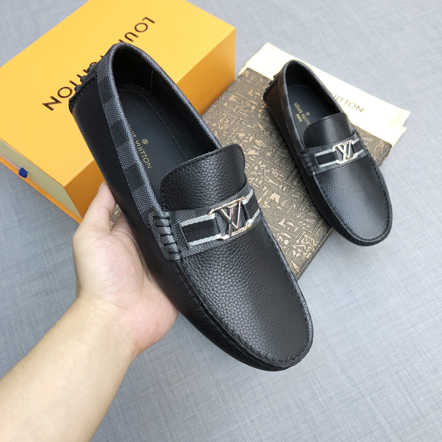 Louis Vuitton Mens Loafers Shoes-0045 38-45