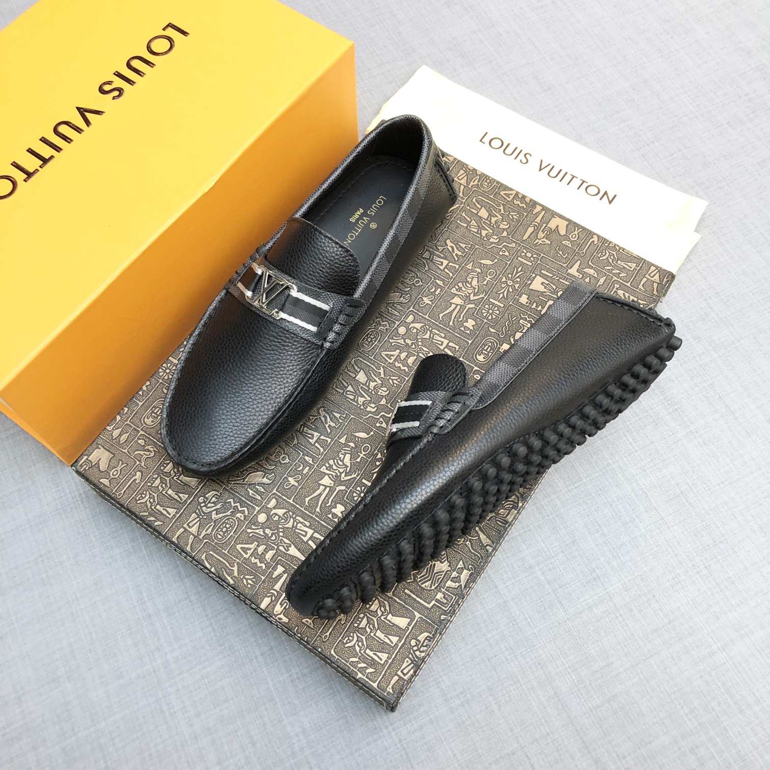 Louis Vuitton Mens Loafers Shoes-0045 38-45