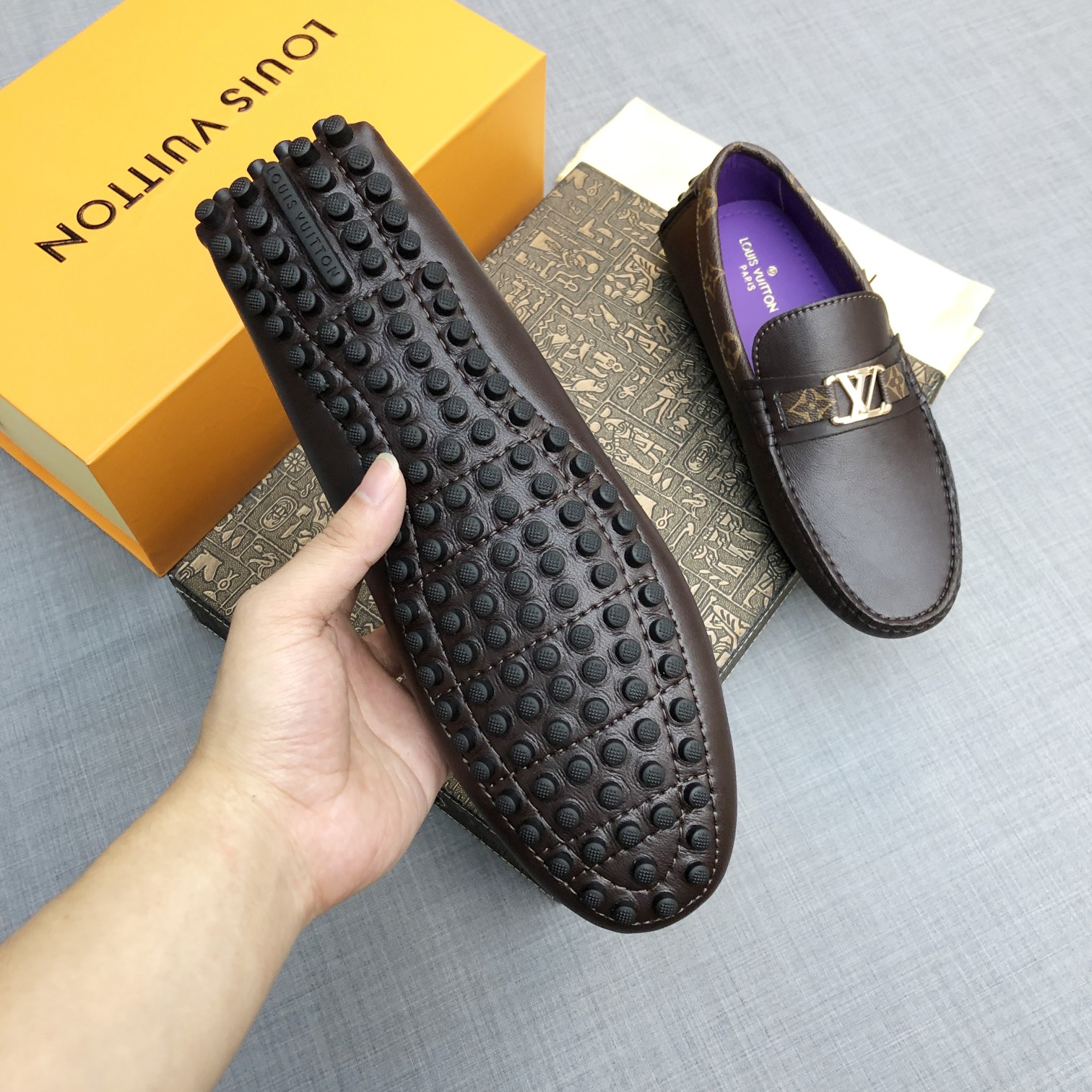 Louis Vuitton Mens Loafers Shoes-0046 38-45
