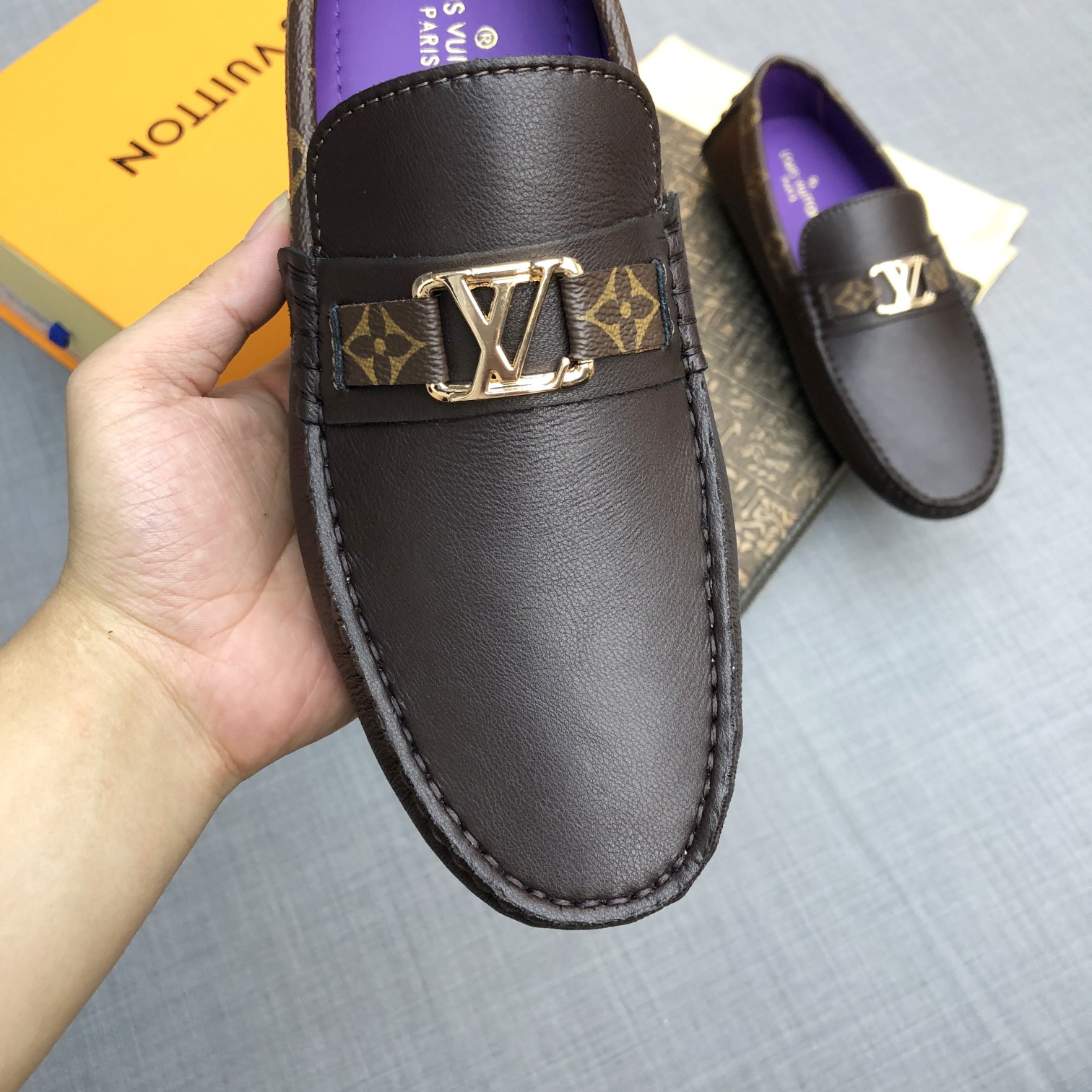 Louis Vuitton Mens Loafers Shoes-0046 38-45