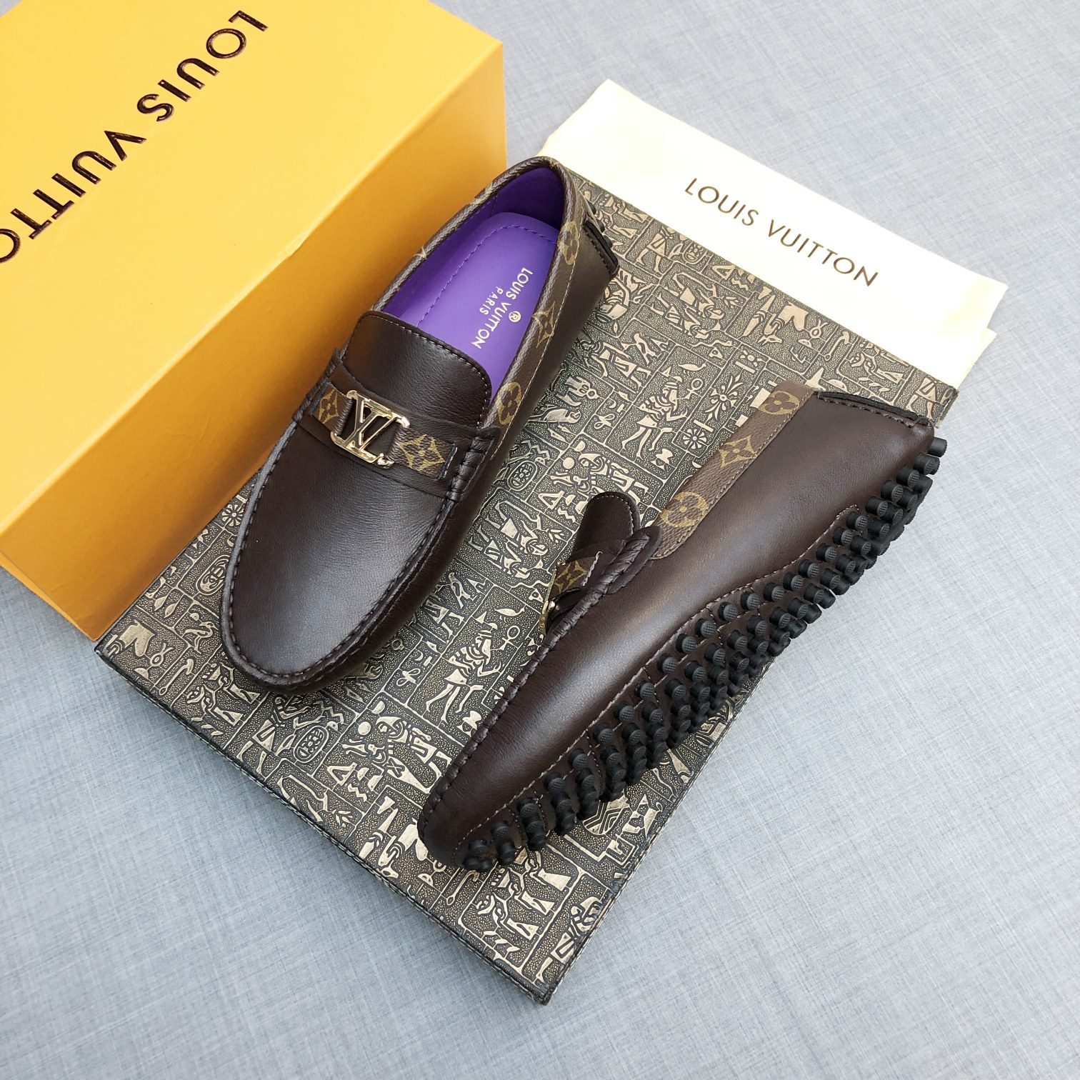 Louis Vuitton Mens Loafers Shoes-0046 38-45