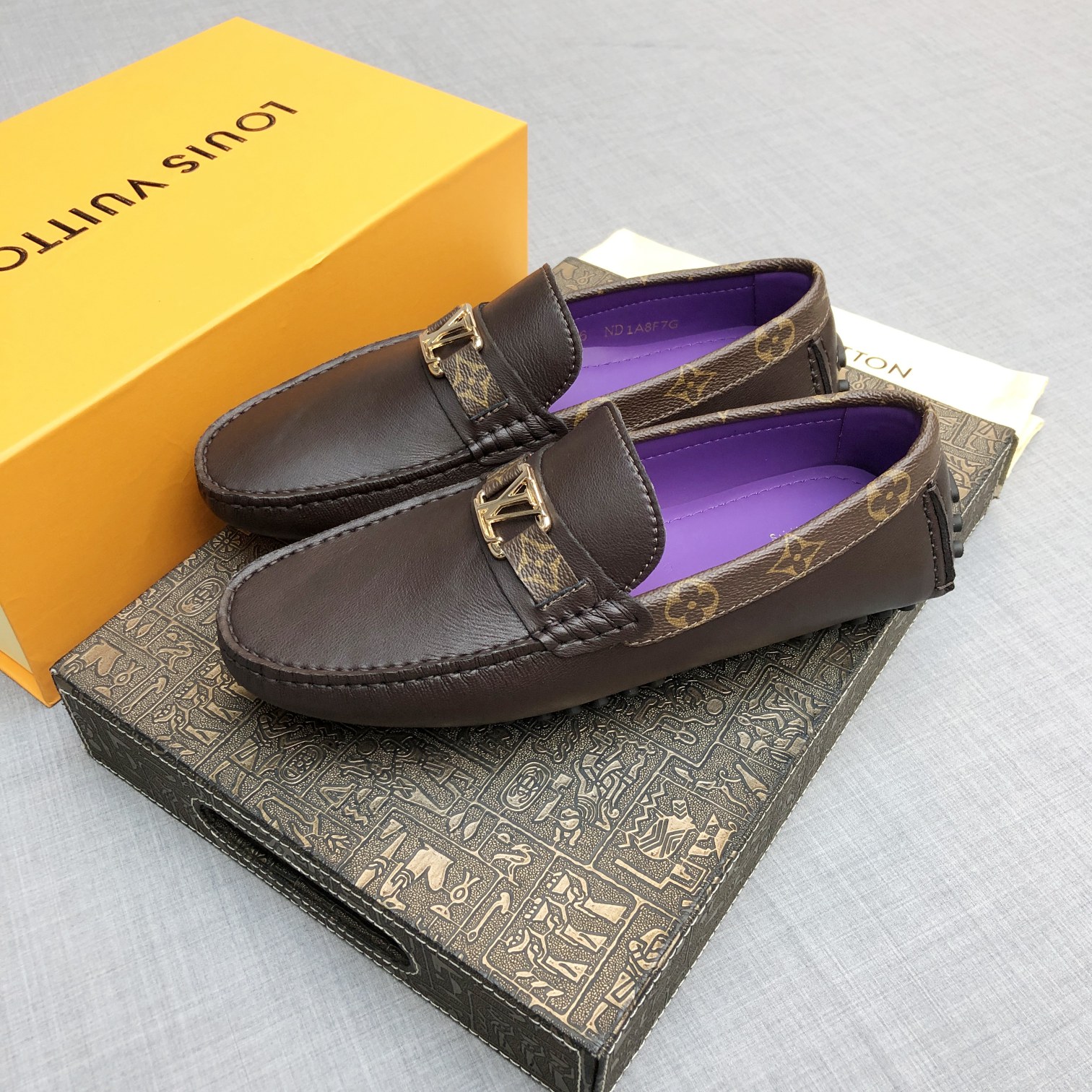 Louis Vuitton Mens Loafers Shoes-0046 38-45