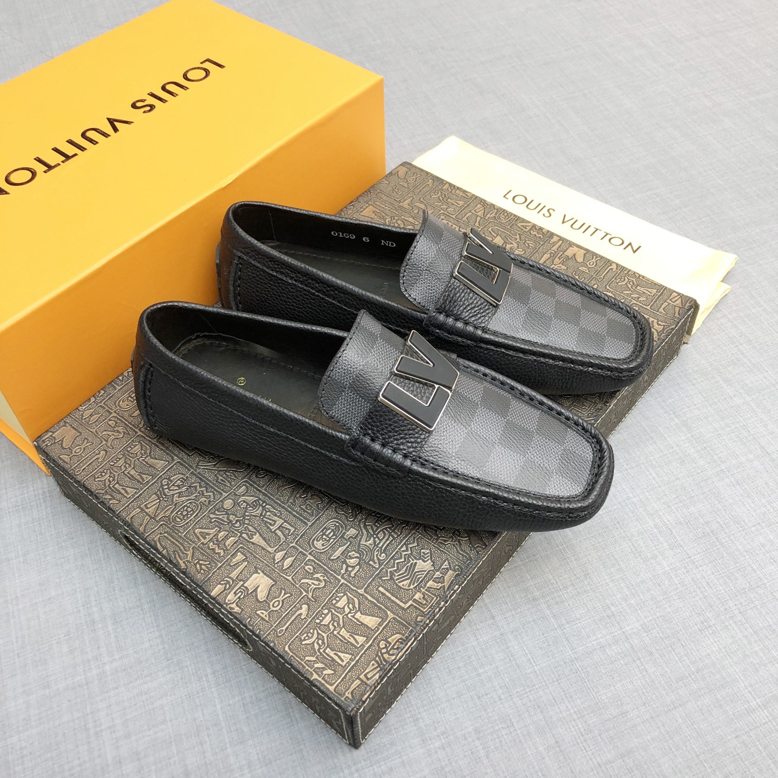 Louis Vuitton Mens Loafers Shoes-0048 38-45