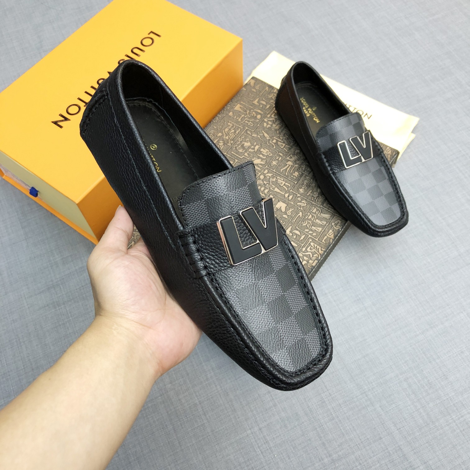 Louis Vuitton Mens Loafers Shoes-0048 38-45