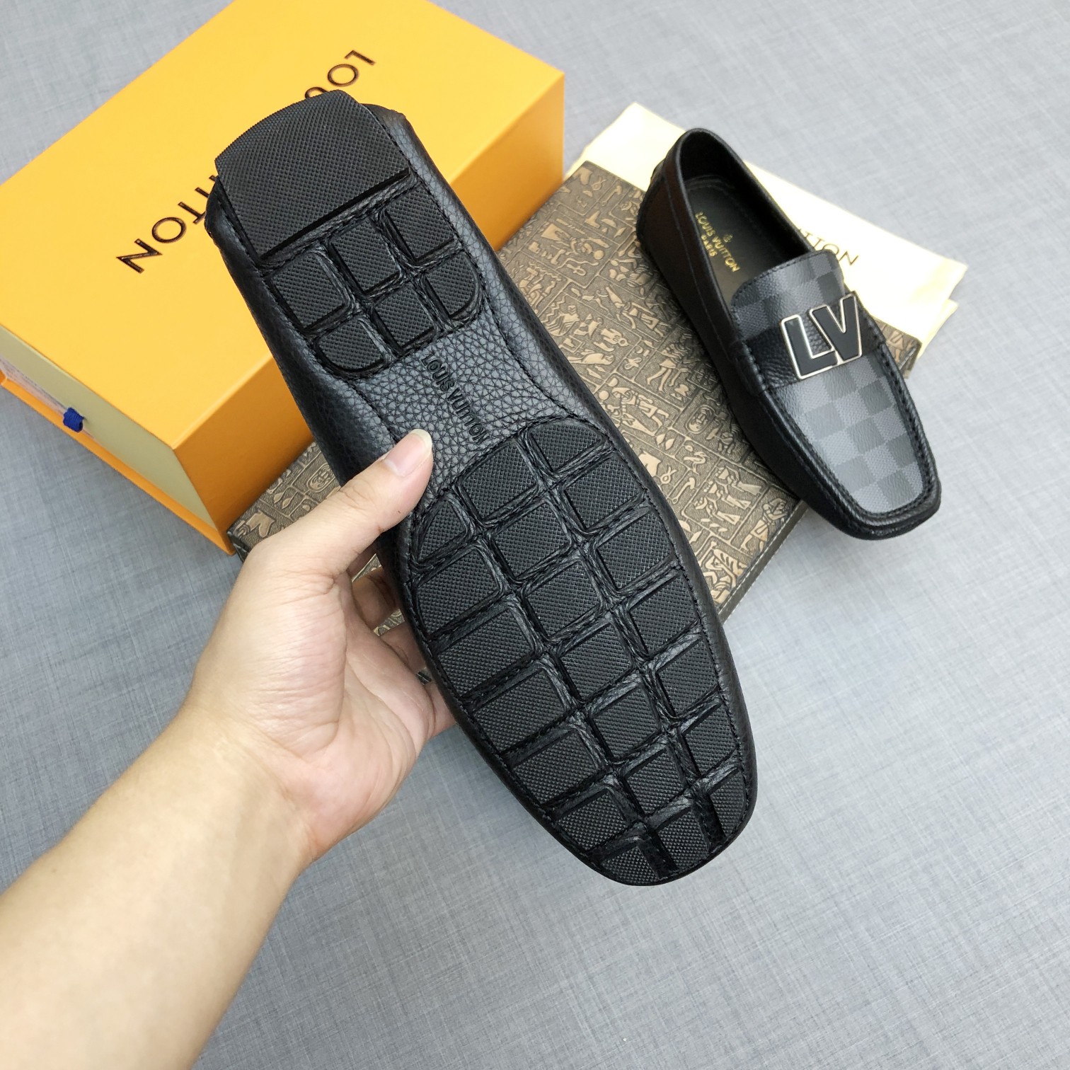 Louis Vuitton Mens Loafers Shoes-0048 38-45