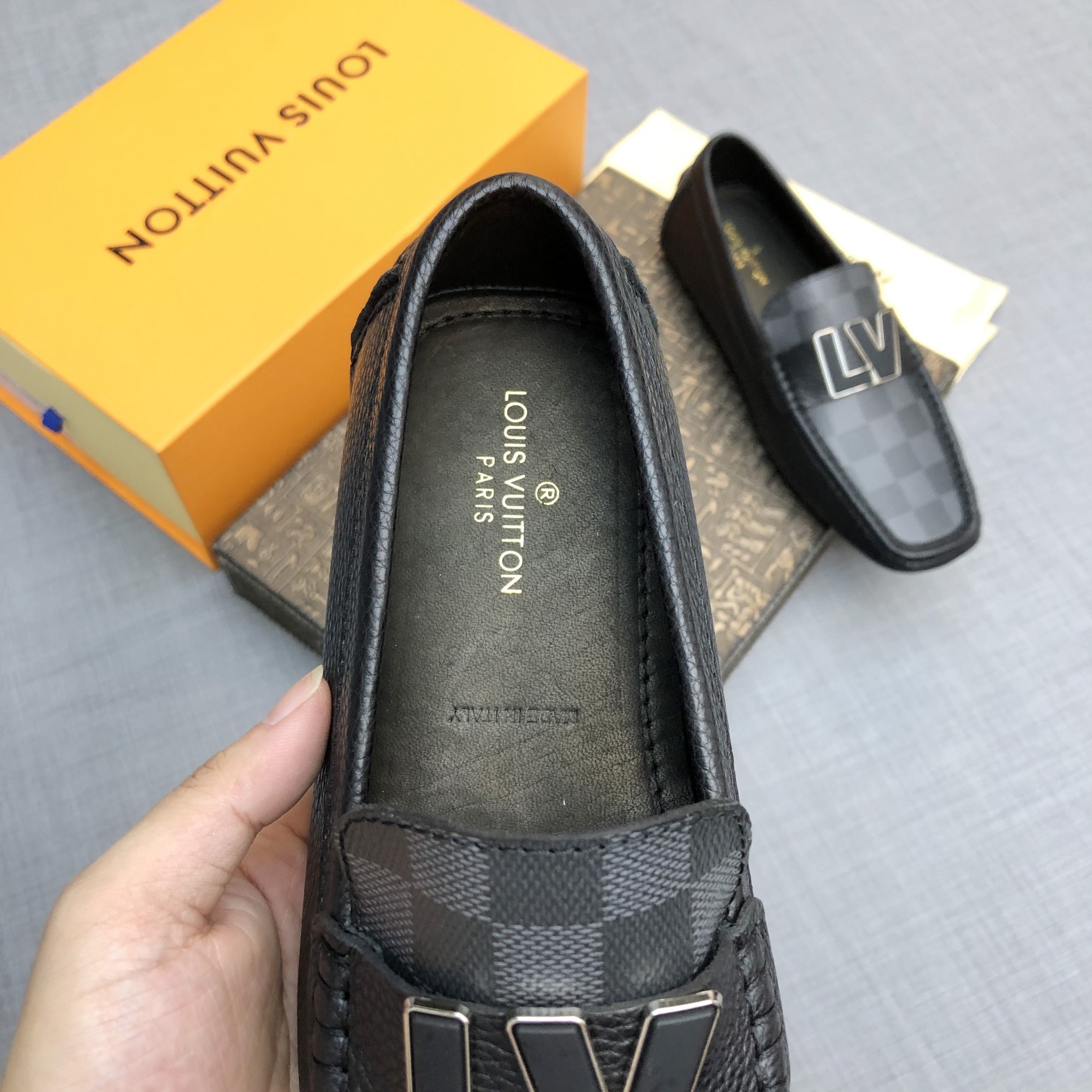 Louis Vuitton Mens Loafers Shoes-0048 38-45