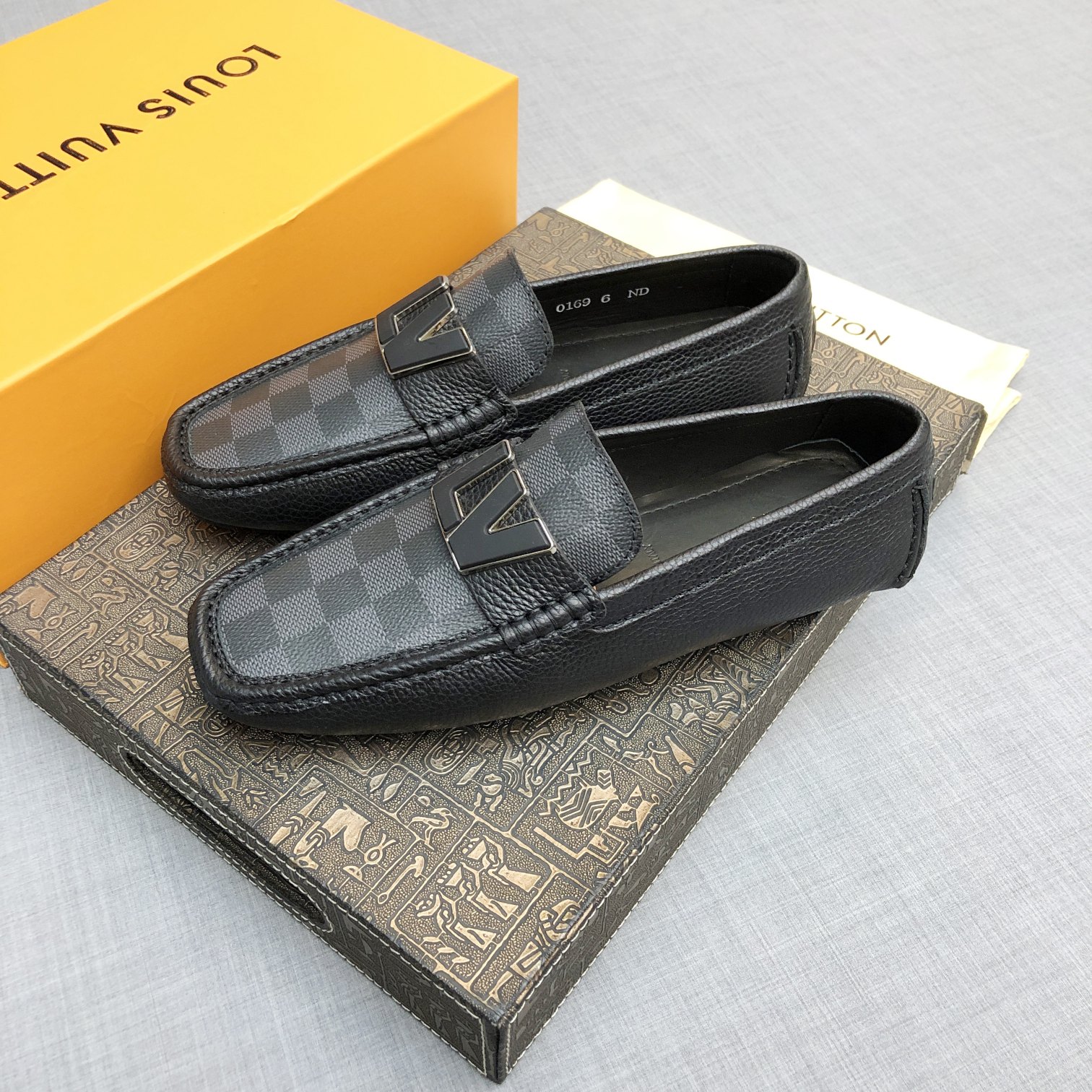 Louis Vuitton Mens Loafers Shoes-0048 38-45