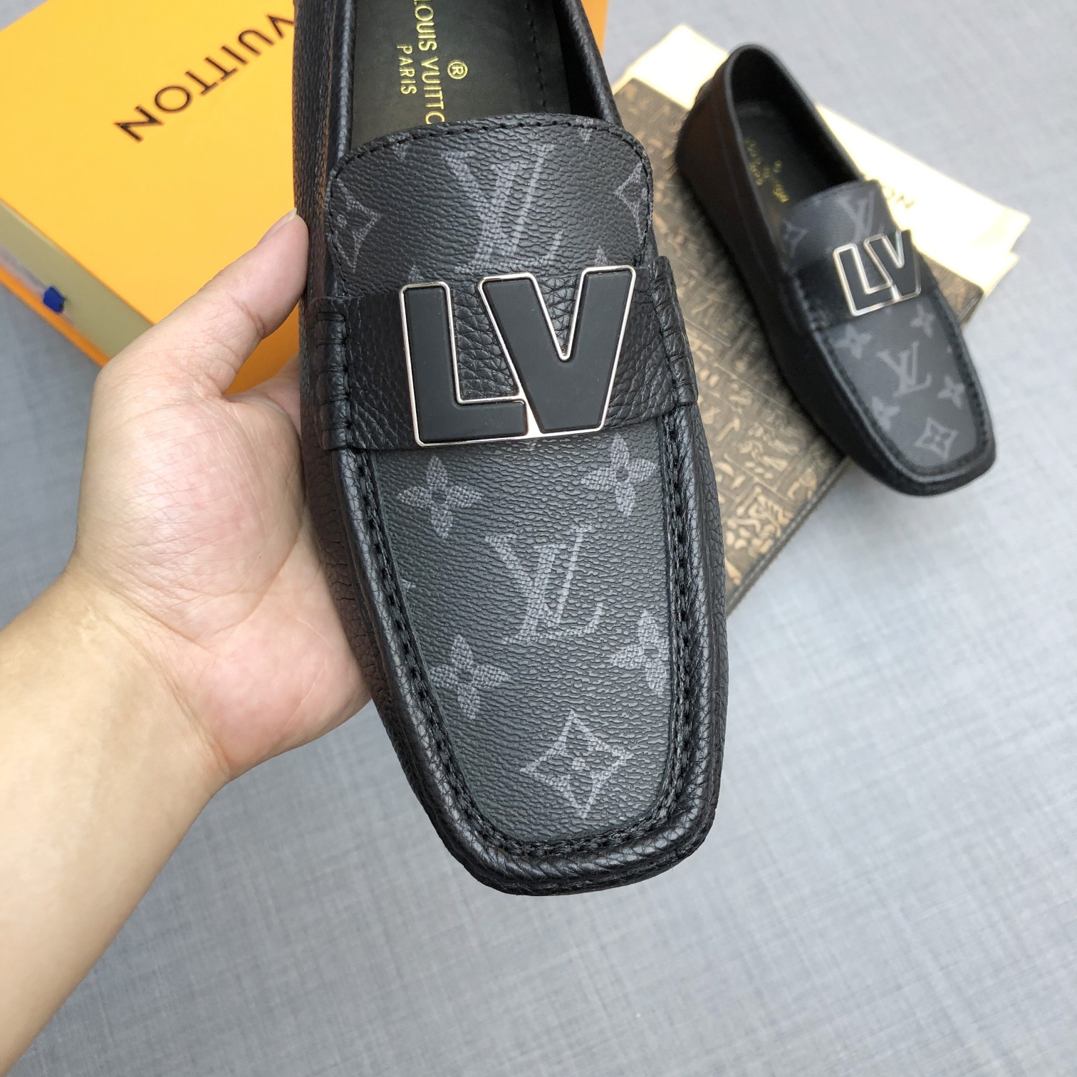 Louis Vuitton Mens Loafers Shoes-005038-45