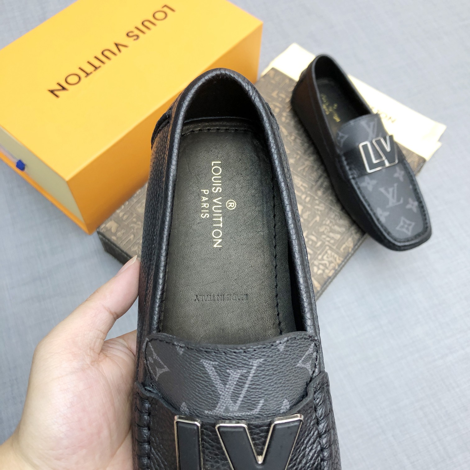 Louis Vuitton Mens Loafers Shoes-005038-45