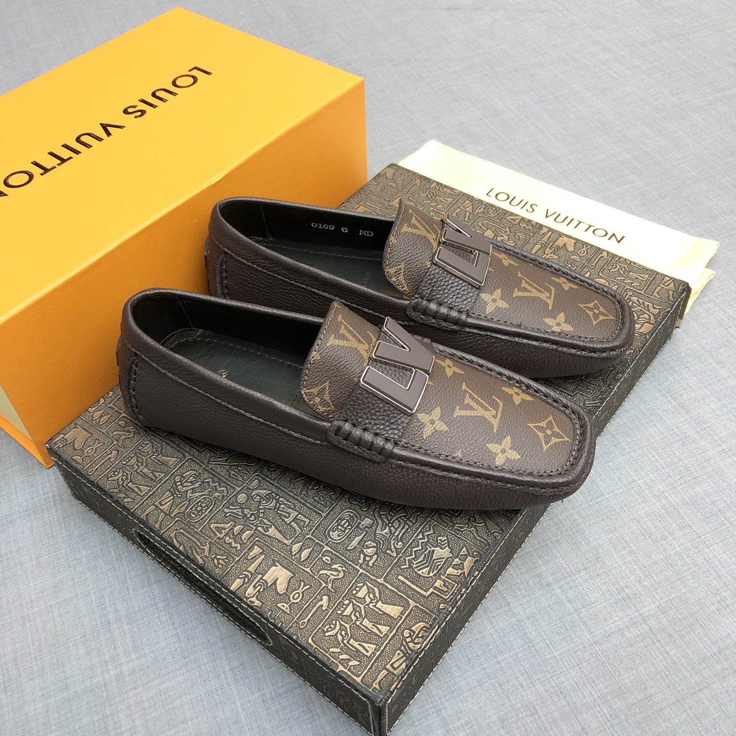 Louis Vuitton Mens Loafers Shoes-0051 38-45