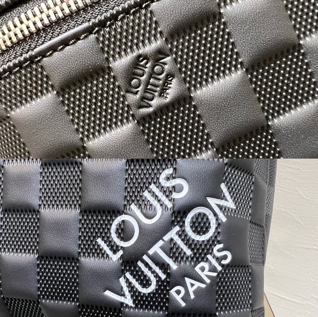 Louis Vuitton N40436 Discovery Backpack PM Damier Infini cowhide leather and Damier Graphite coated canvas