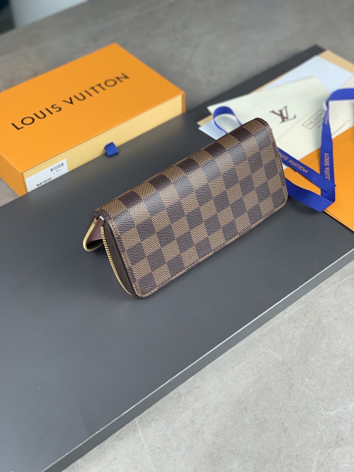 Louis Vuitton N41626 Damier Ebene Coated Canvas