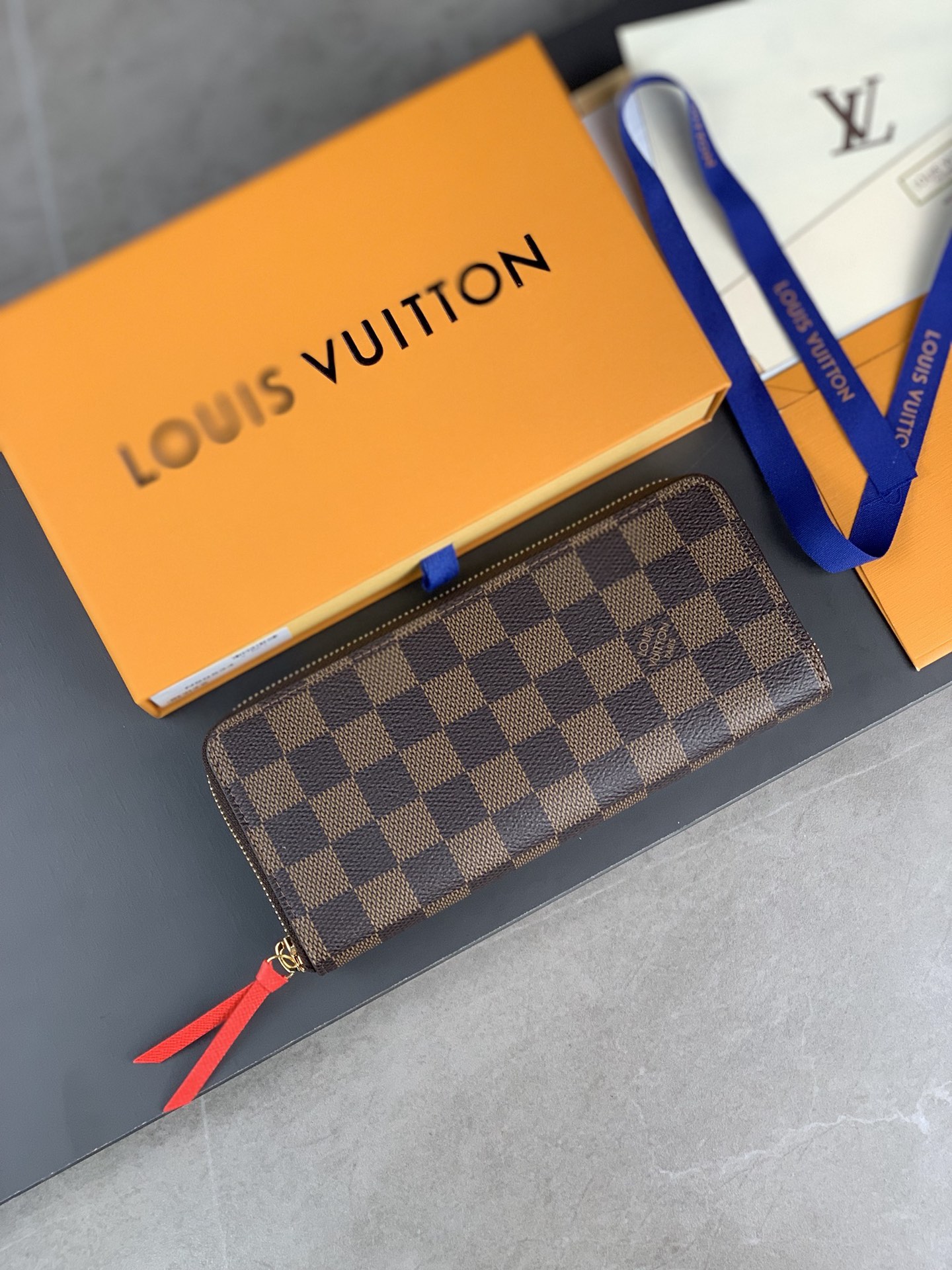 Louis Vuitton N60534 Damier Ebene Coated Canvas