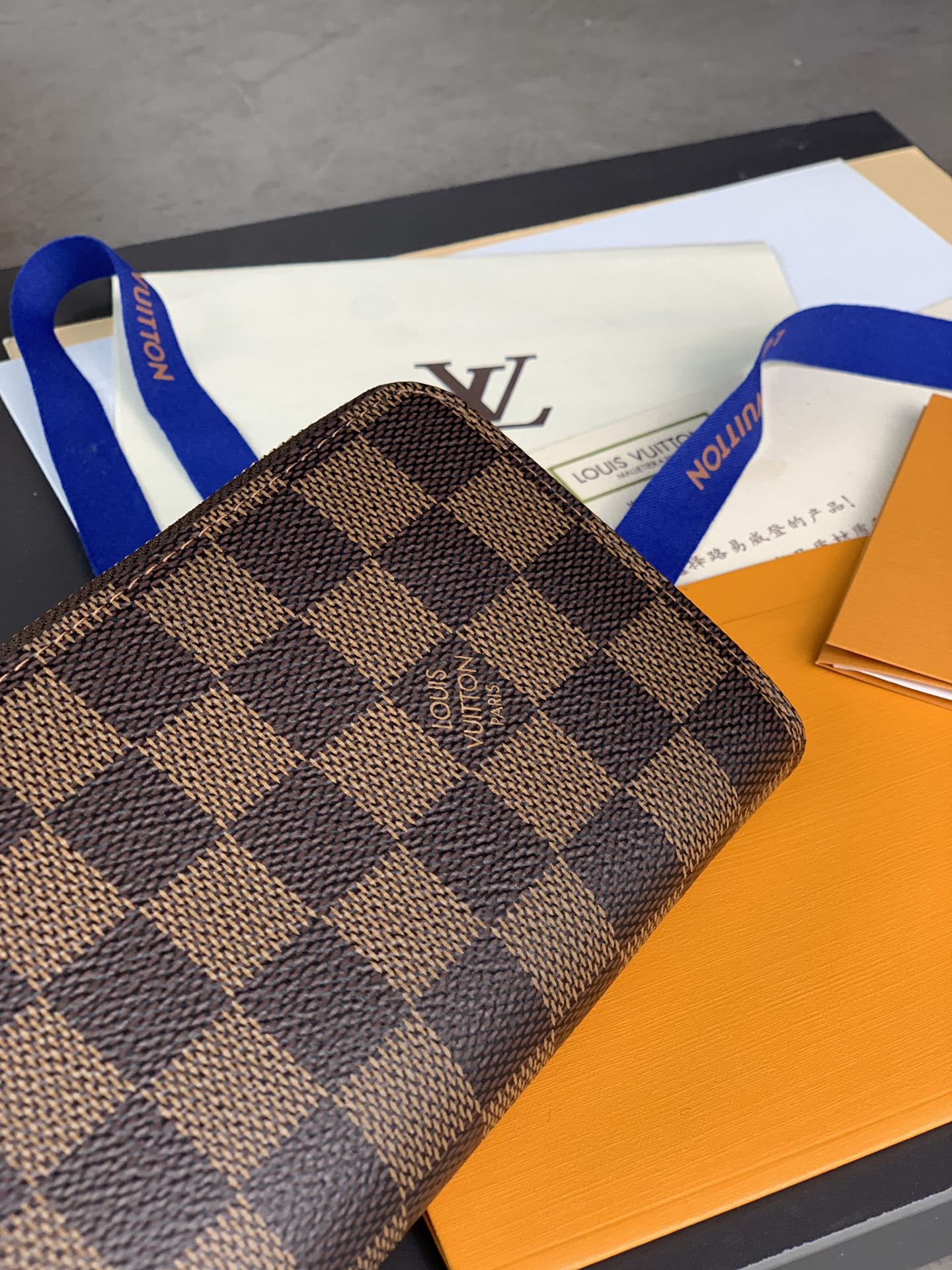 Louis Vuitton N60534 Damier Ebene Coated Canvas