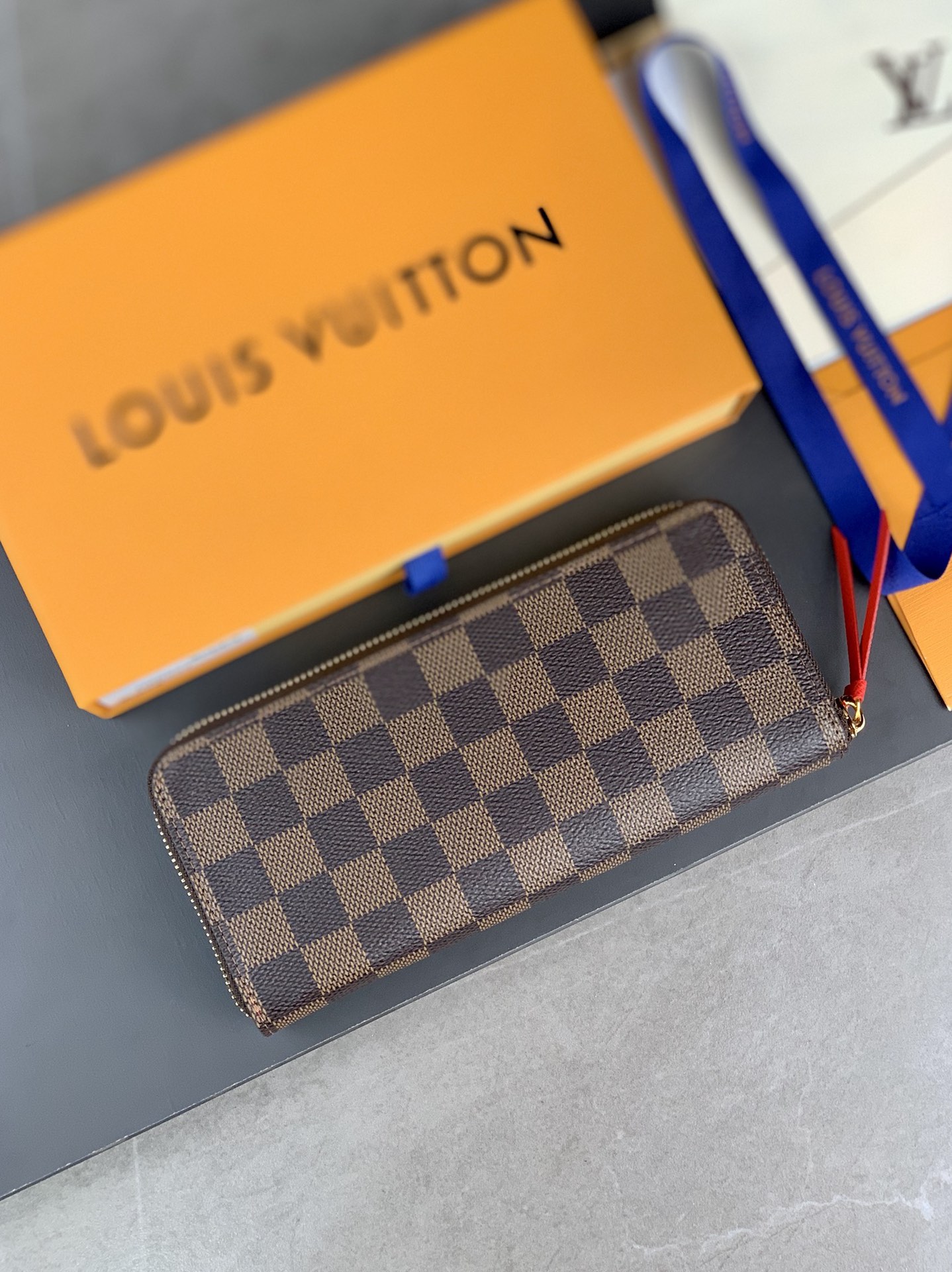 Louis Vuitton N60534 Damier Ebene Coated Canvas