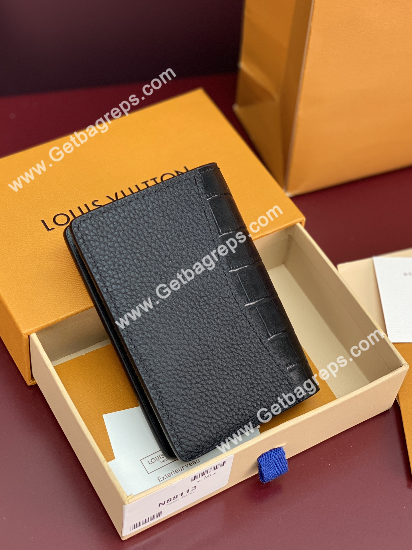 Louis Vuitton N88115 Wallet Black-2