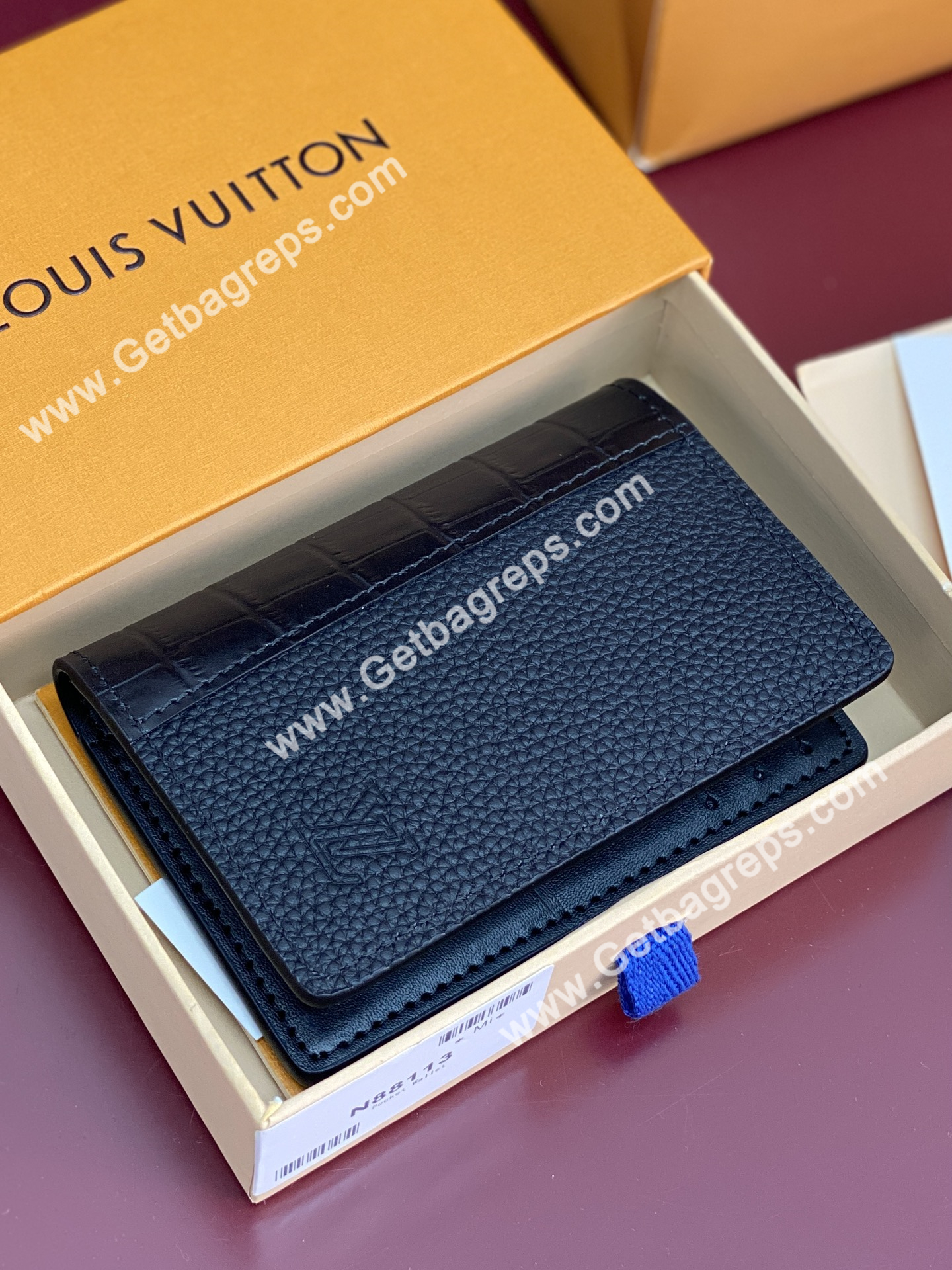 Louis Vuitton N88115 Wallet Black-2