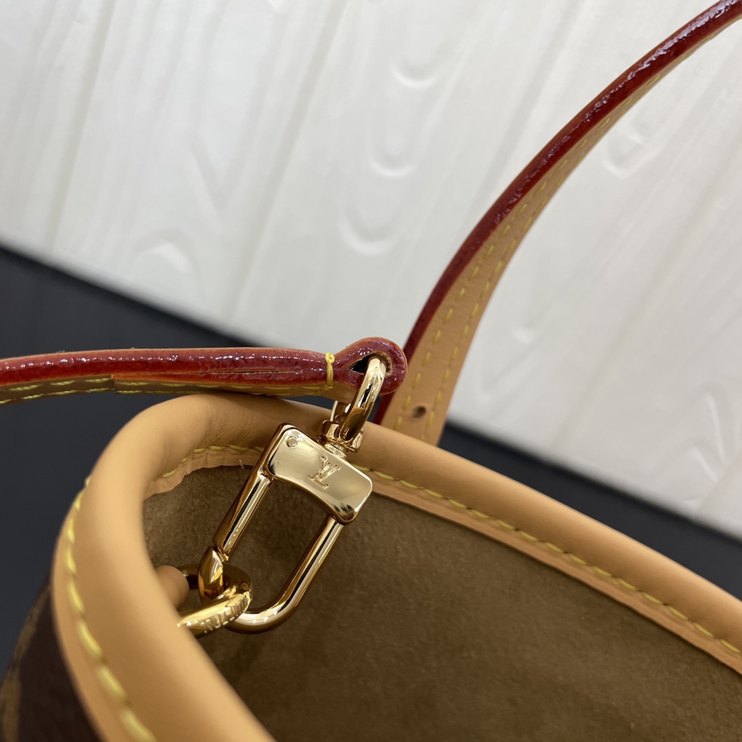 Louis Vuitton Nano Bucket Bag Monogram Canvas M81489