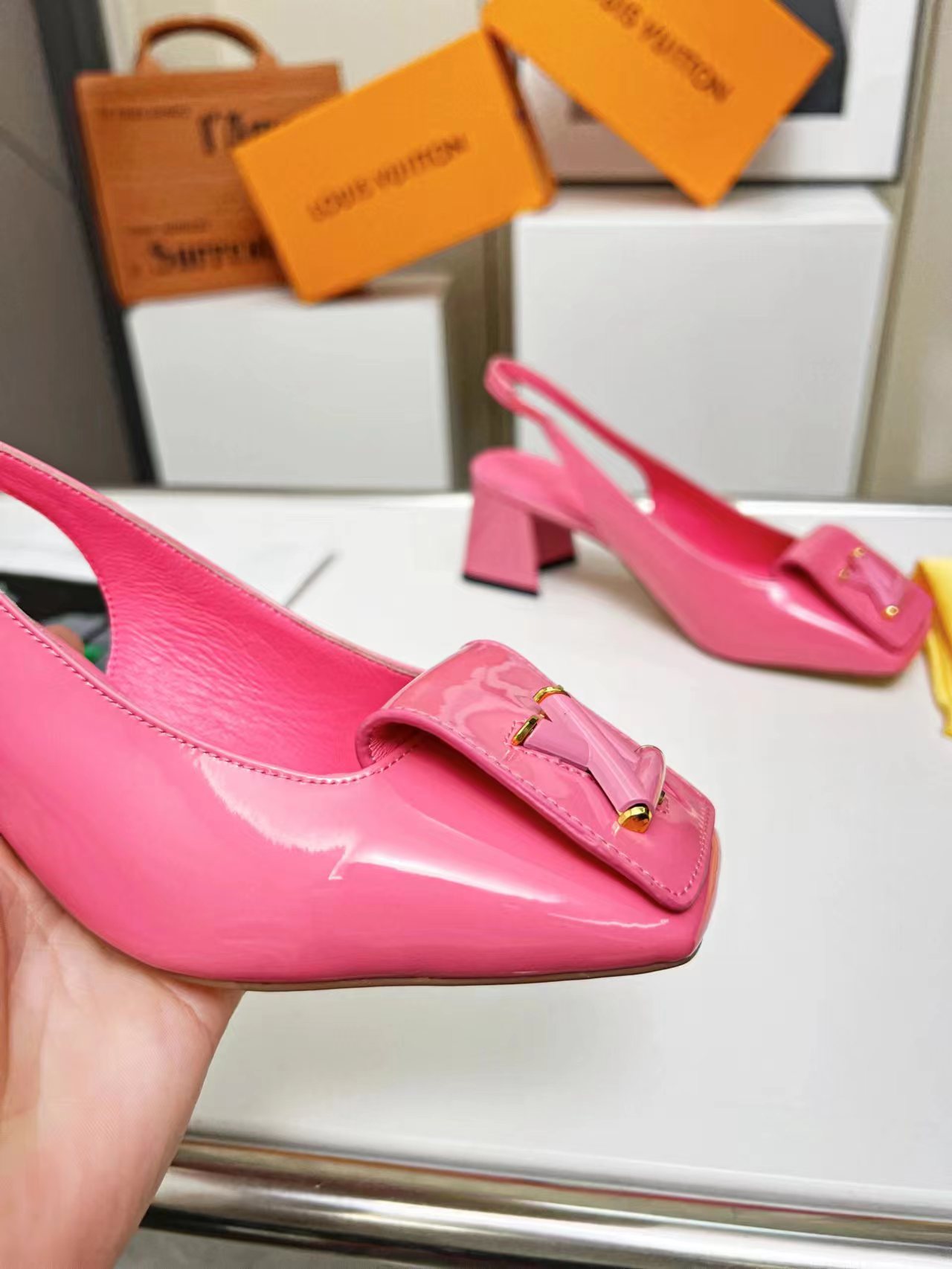 Louis Vuitton Shake Slingback Pump-0002 35-42